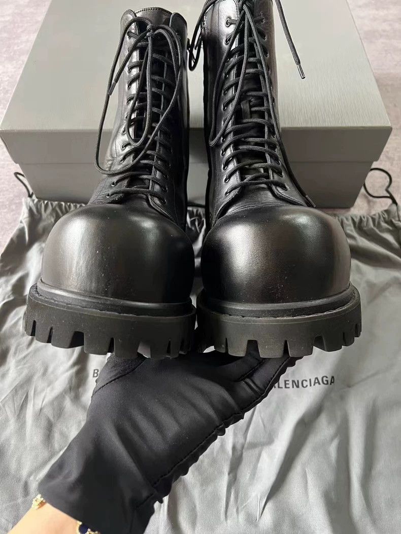 Balenciaga Balenciaga Stomper Military Boots Size 41-2506 Size US 8 / EU 41 - 4 Thumbnail