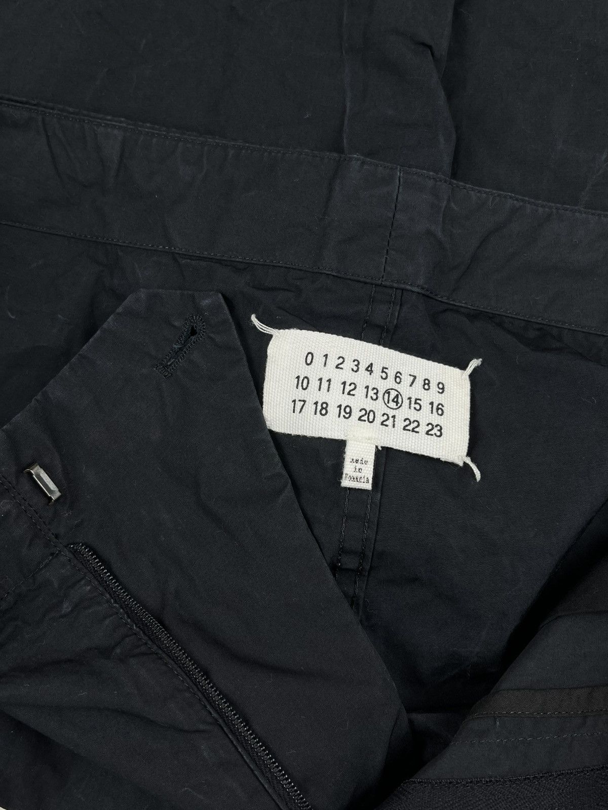 Maison Margiela SS16 Maison Margiela Leather Tip Drawstring Marbled Shorts Size US 30 / EU 46 - 5 Thumbnail