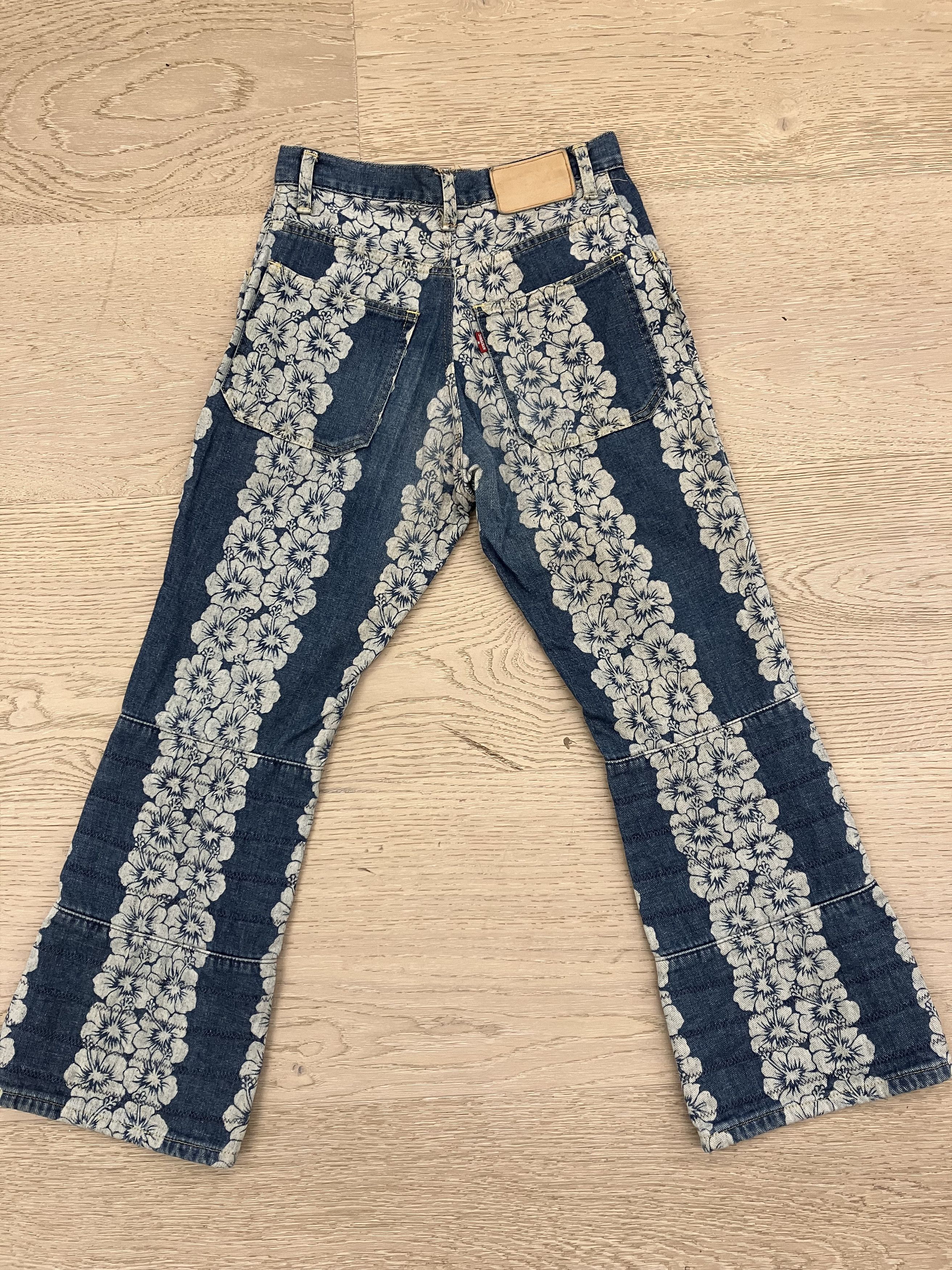 Hysteric Glamour Hysteric Glamour Hawaiian Jean floral denim Size 25" / US 0 / IT 36 - 4 Thumbnail
