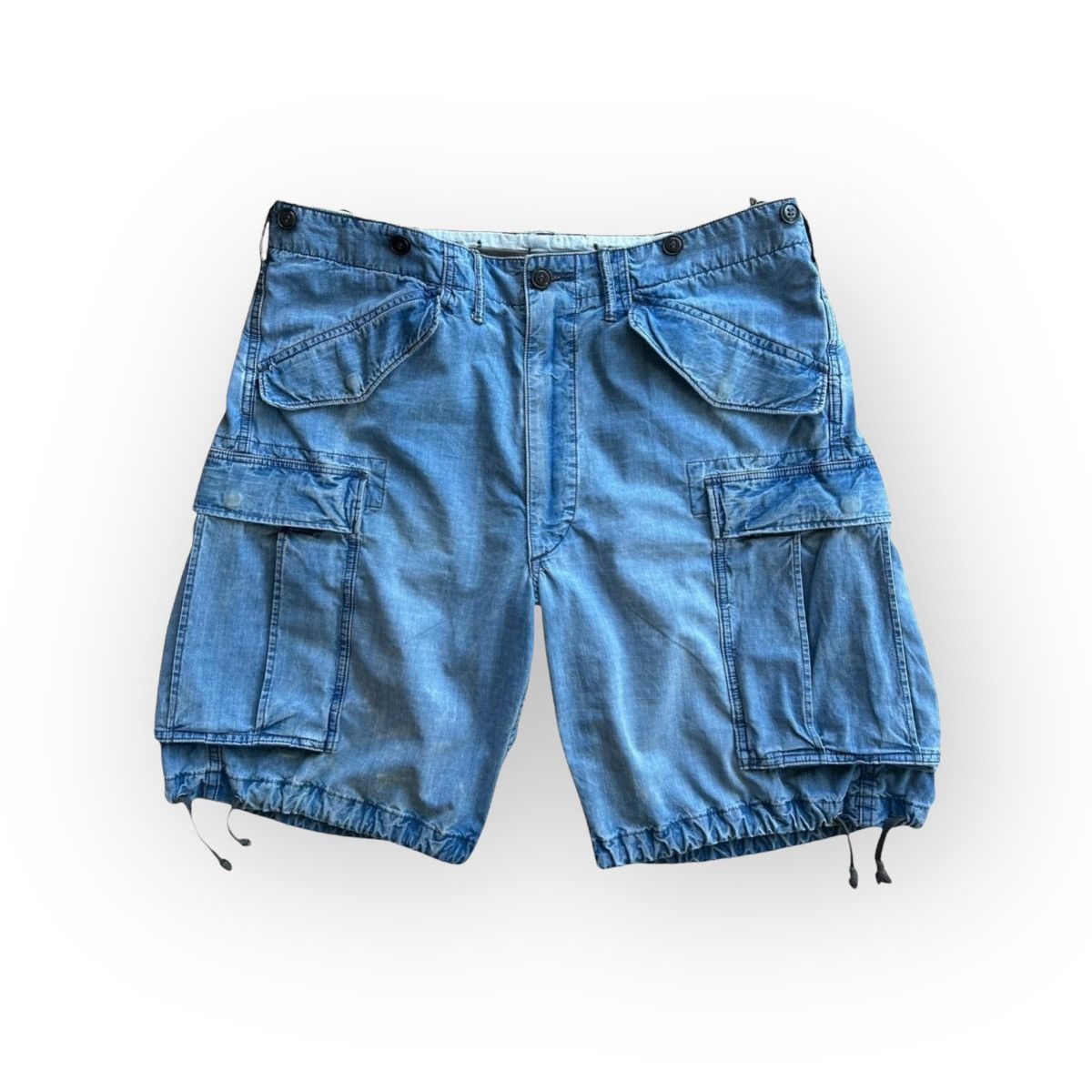 Polo Ralph Lauren Ralph Lauren Indigo Mercantile Ripstop Cargo Short Size US 33 - 5 Thumbnail