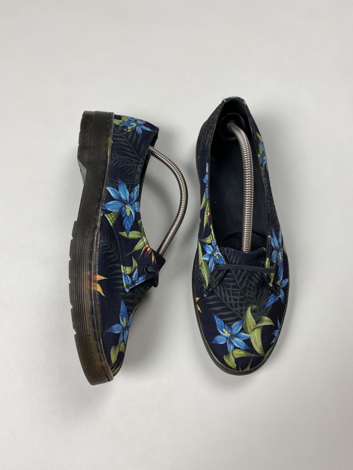 Dr. Martens Dr. Martens Morada Canvas Black Hawaiian Ballets Flats Size US 11 / IT 41 - 19 Thumbnail