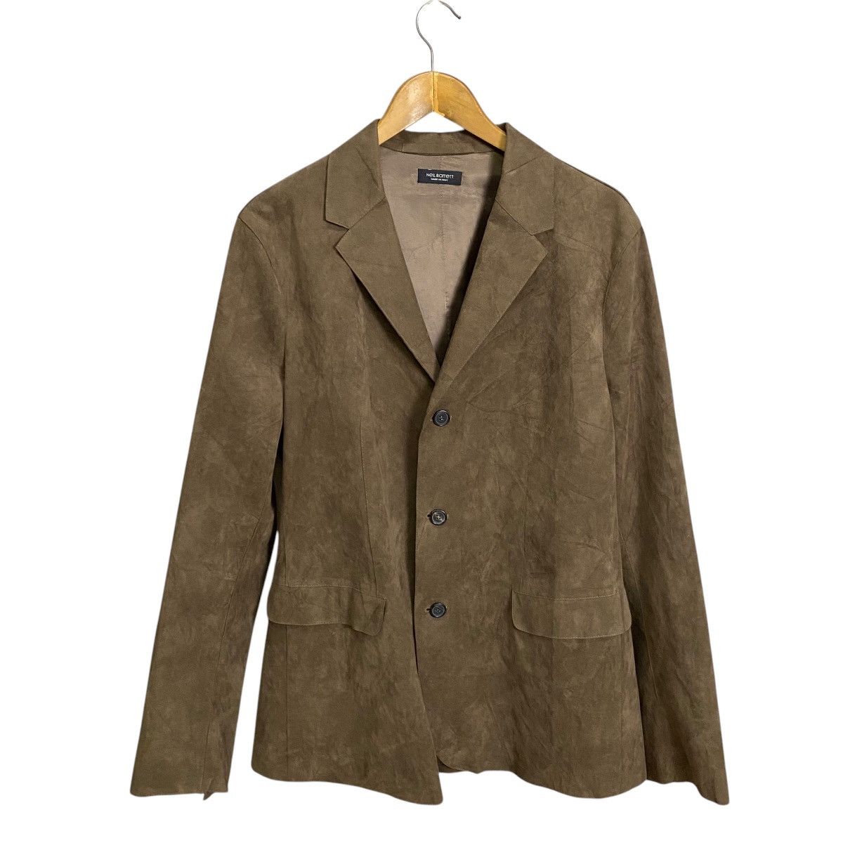 Designer × Neil Barrett Neil Barret velvet jacket coat Size US L / EU 52-54 / 3 - 1 Thumbnail