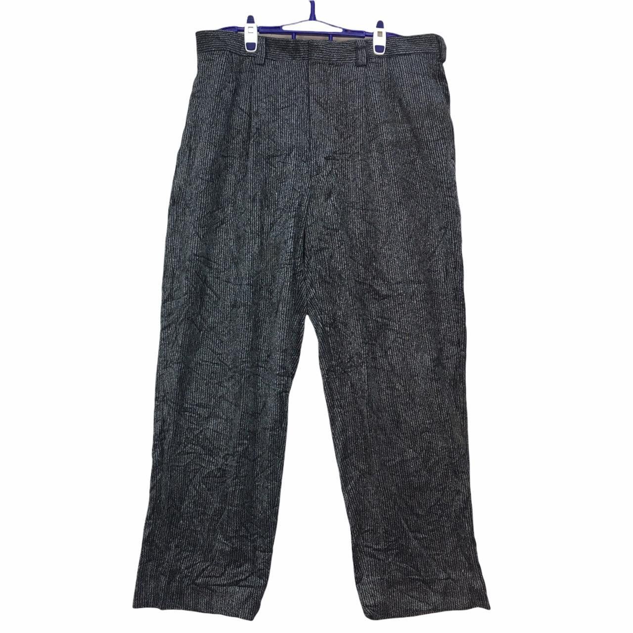 Vintage Vtg RAIKA Striped Long Pants Casual Clothing Streetwear Size US 34 / EU 50 - 1 Thumbnail
