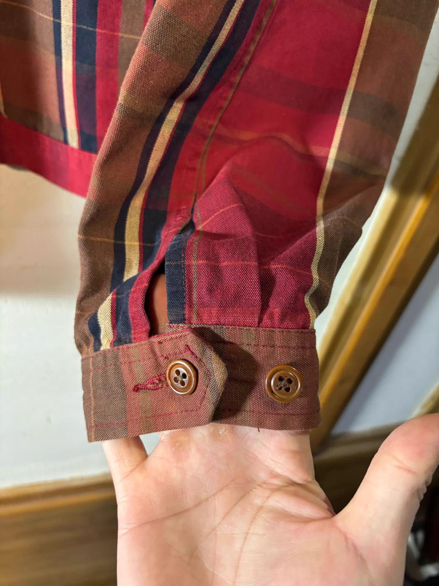 Polo Ralph Lauren Polo RL Vintage 90s Red Plaid Short Wide M Jacket Size US M / EU 48-50 / 2 - 5 Thumbnail