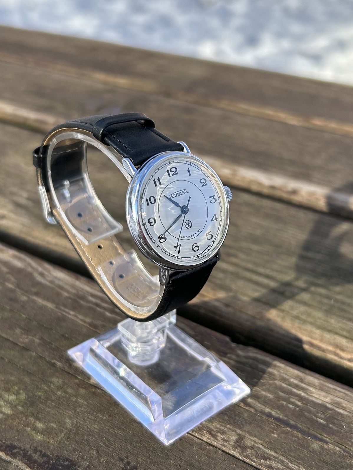 Vintage Vintage Watch Raketa Mechanical Authentic 1980s Size ONE SIZE - 12 Thumbnail