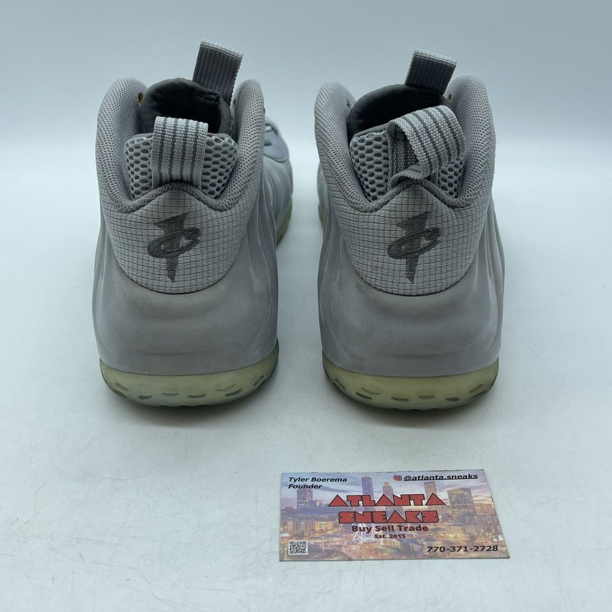 Nike Air foamposite one wolf grey Size US 9.5 / EU 42-43 - 3 Thumbnail