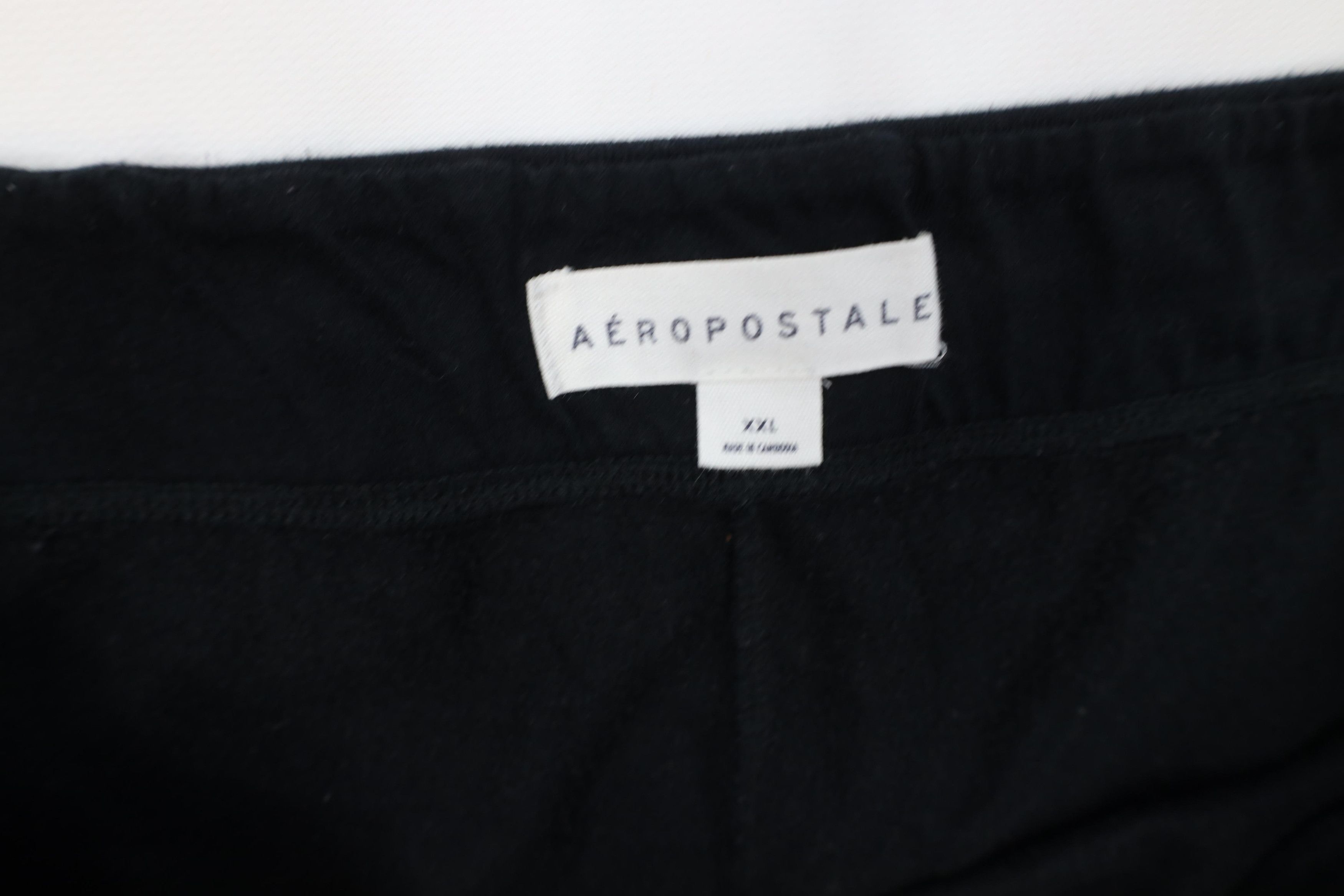 Aeropostale Vintage Y2K Aeropostale Babydoll Wide Leg Sweatpants Black Size 36" / US 14 / IT 50 - 7 Thumbnail