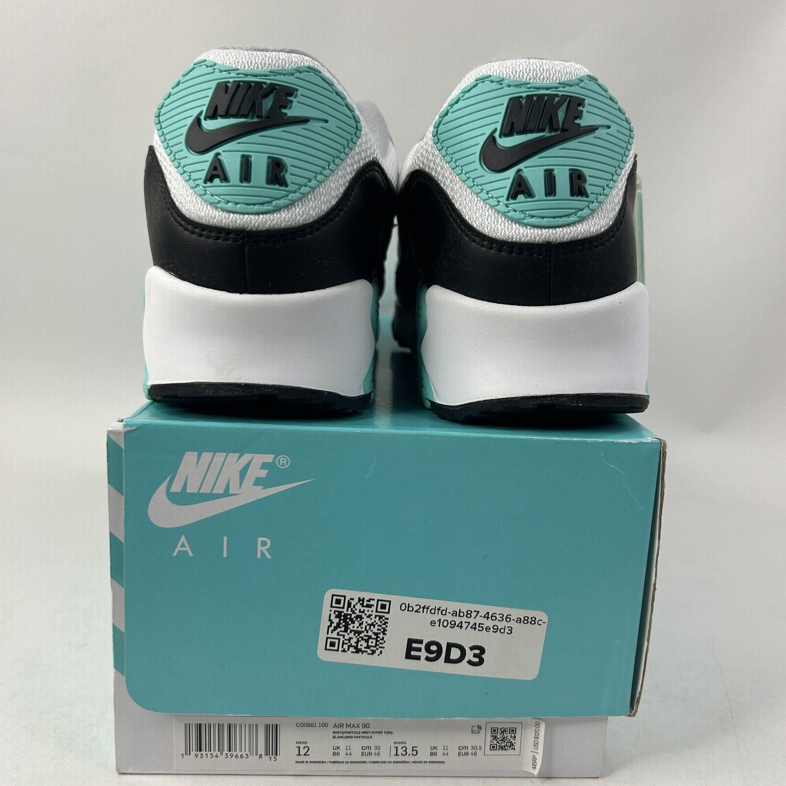 Nike Nike Air Max 90 Recraft “Hyper Turquoise” 2024 Size US 12 / EU 45 - 4 Thumbnail