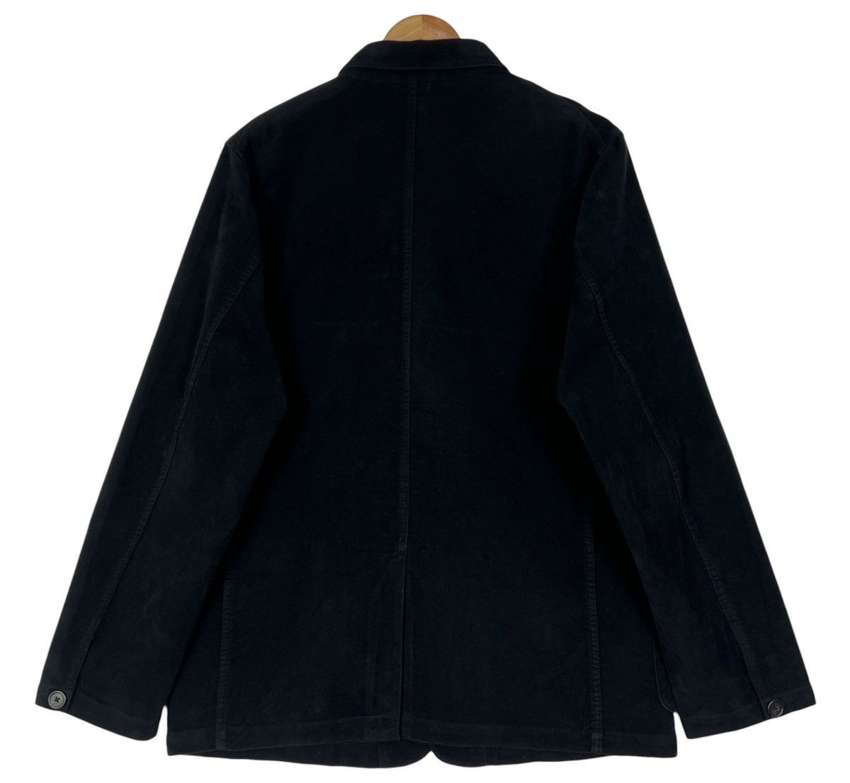 Polo Ralph Lauren Vintage Polo RL Black Velvet Chore Jacket Size US L / EU 52-54 / 3 - 2 Thumbnail