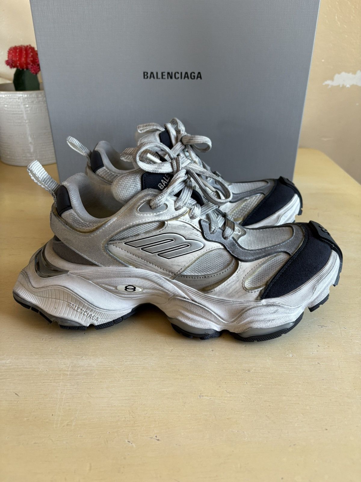 Balenciaga Balenciaga Cargo Sneakers Size US 7.5 / EU 40-41 - 4 Thumbnail