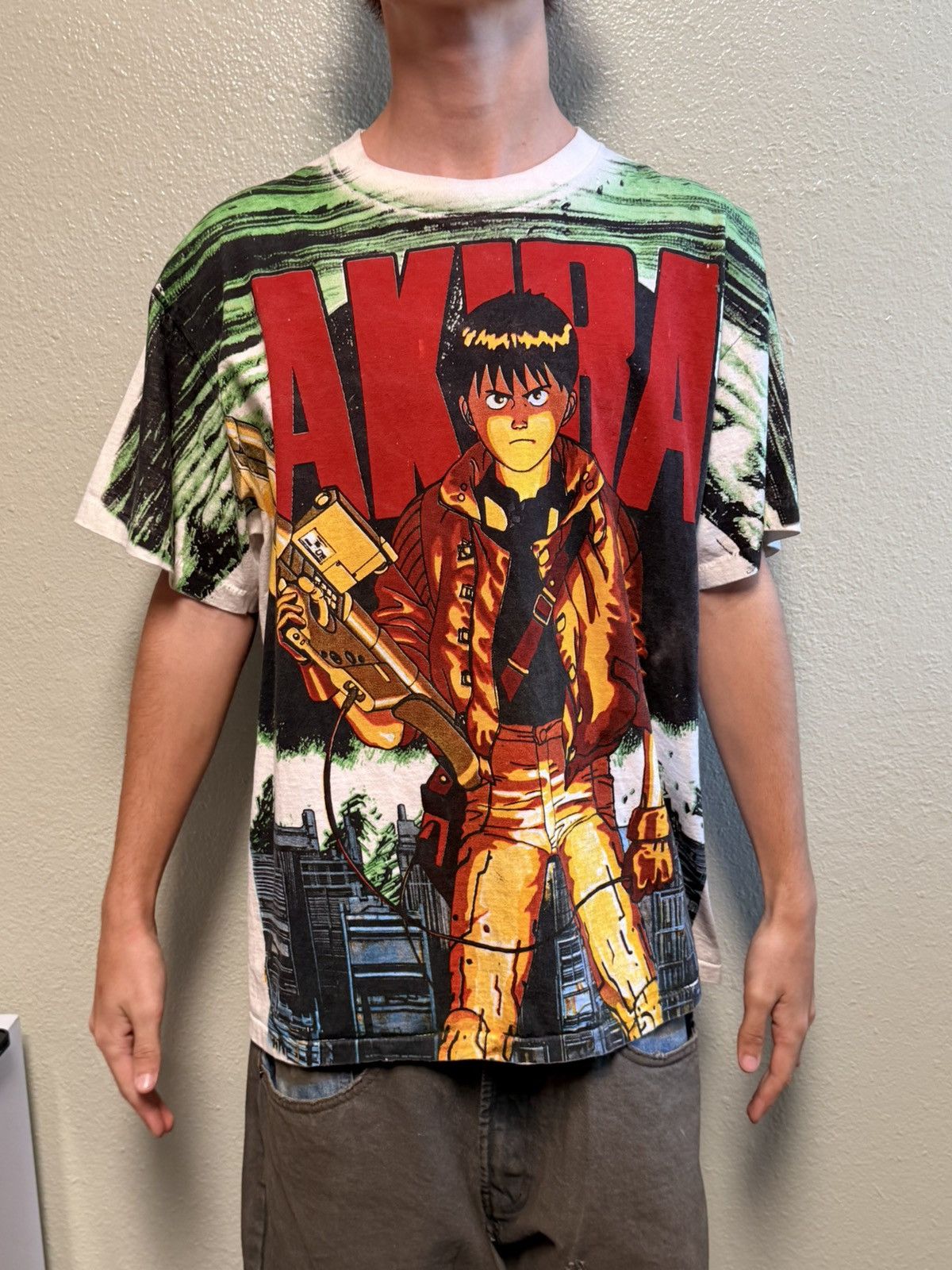 Vintage Vintage anime AKIRA Short Sleeve T Shirt Size US XL / EU 56 / 4 - 1 Thumbnail