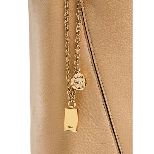 Chloe Chloe Large Spin Boyish Brown Grained Leather Tote Bag New & Size ONE SIZE - 6 Thumbnail