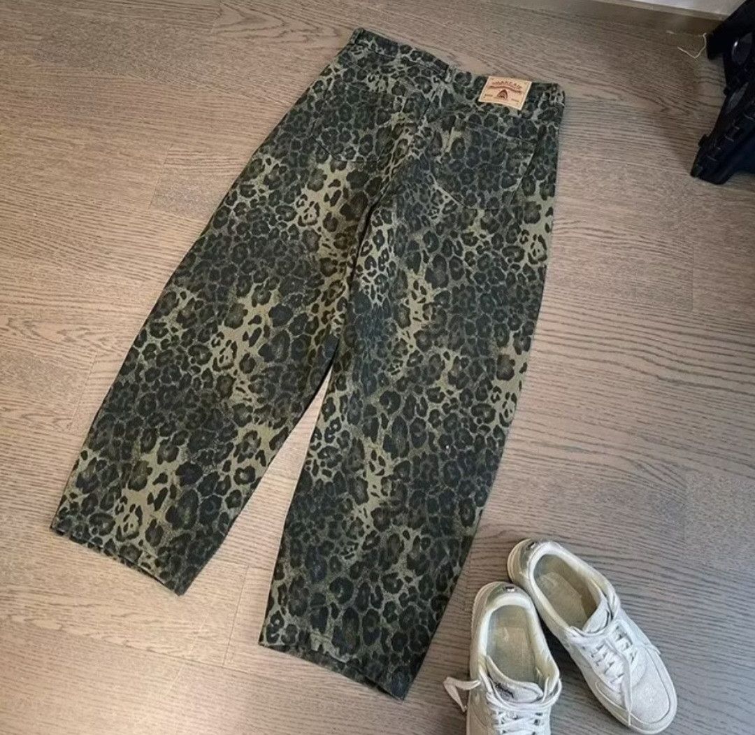 Japanese Brand Leopard harajuku Japanese style pant Size US 29 - 3 Thumbnail