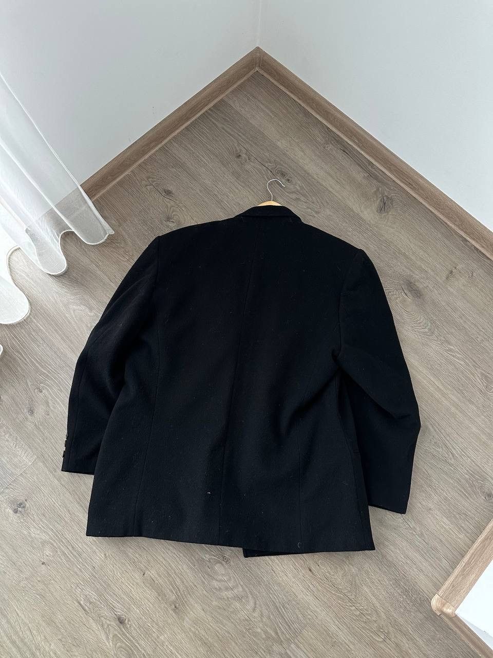 Boggi × Vintage Vintage Bogie Wool Coat Black Cashmere Black Jacket Size US M / EU 48-50 / 2 - 15 Thumbnail