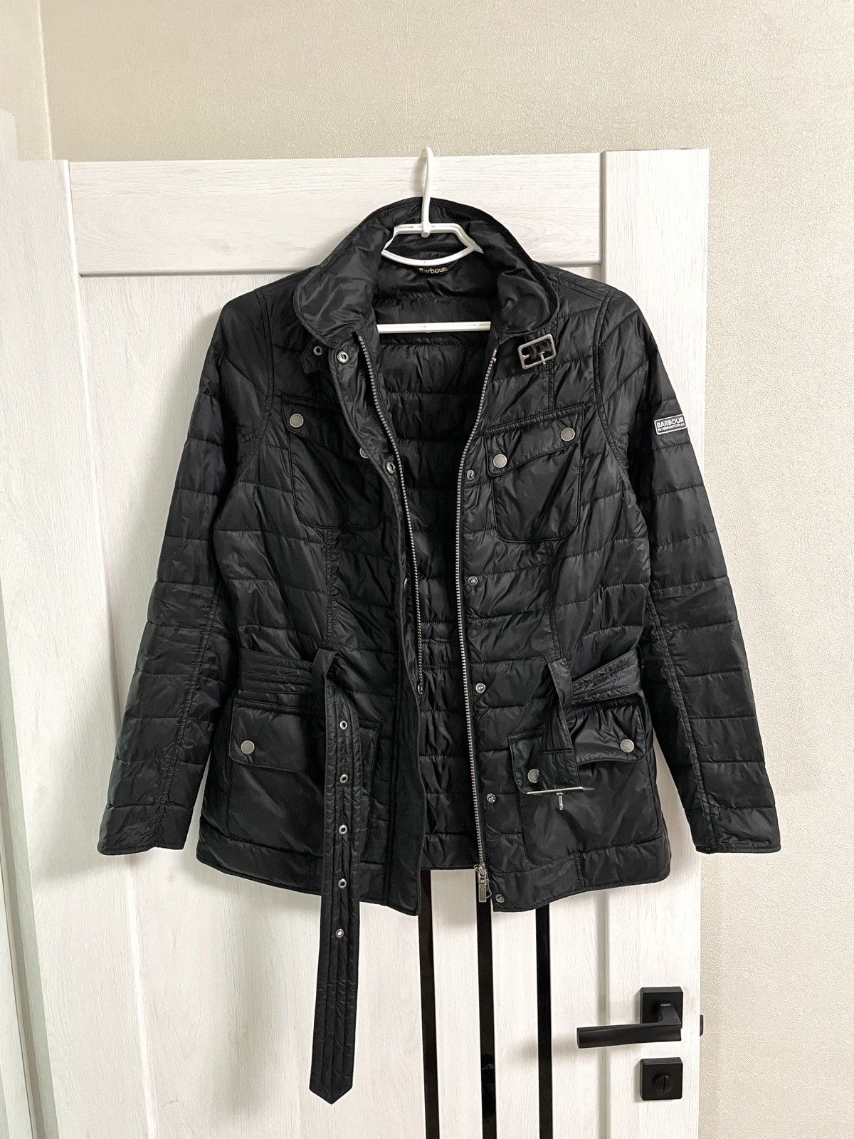 Barbour Barbour International Quilted Belted Broton Jacket US 8 Size M / US 6-8 / IT 42-44 - 7 Thumbnail