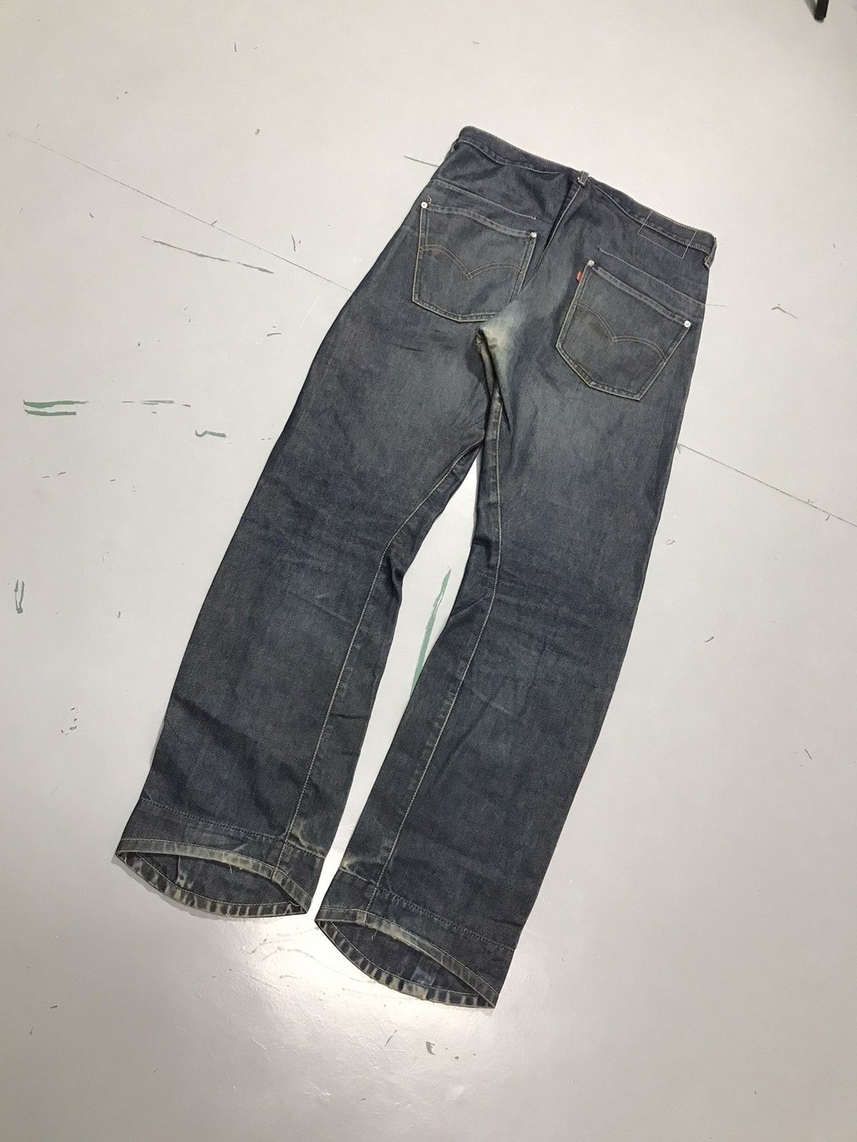 Levi's Vintage Levi’s engineer jeans denim Size US 34 / EU 50 - 11 Thumbnail