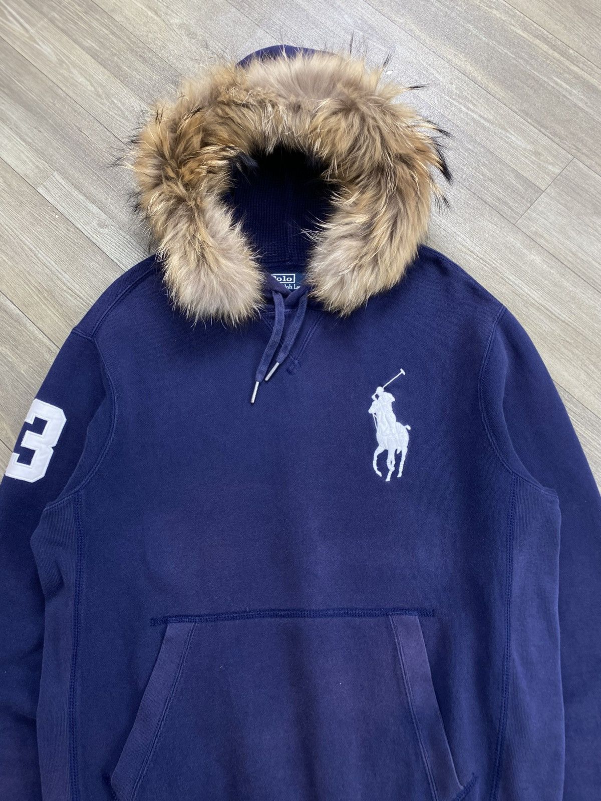 Polo Ralph Lauren Faded Polo Ralph Lauren Fur ZipHoodie IfSixWasNine LGB Style Size US L / EU 52-54 / 3 - 2 Thumbnail