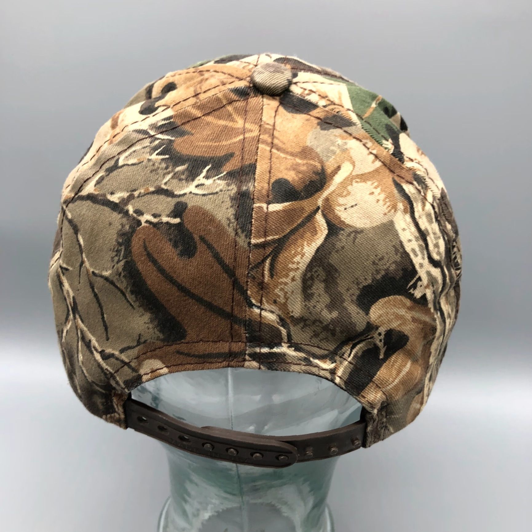 Bally Vintage Camouflage Trucker Hat Cap Snapback Brown Base Ball Hunting Phoenix 90s Y2K Men Adjustable Twill Hat Mens Size ONE SIZE - 6 Thumbnail