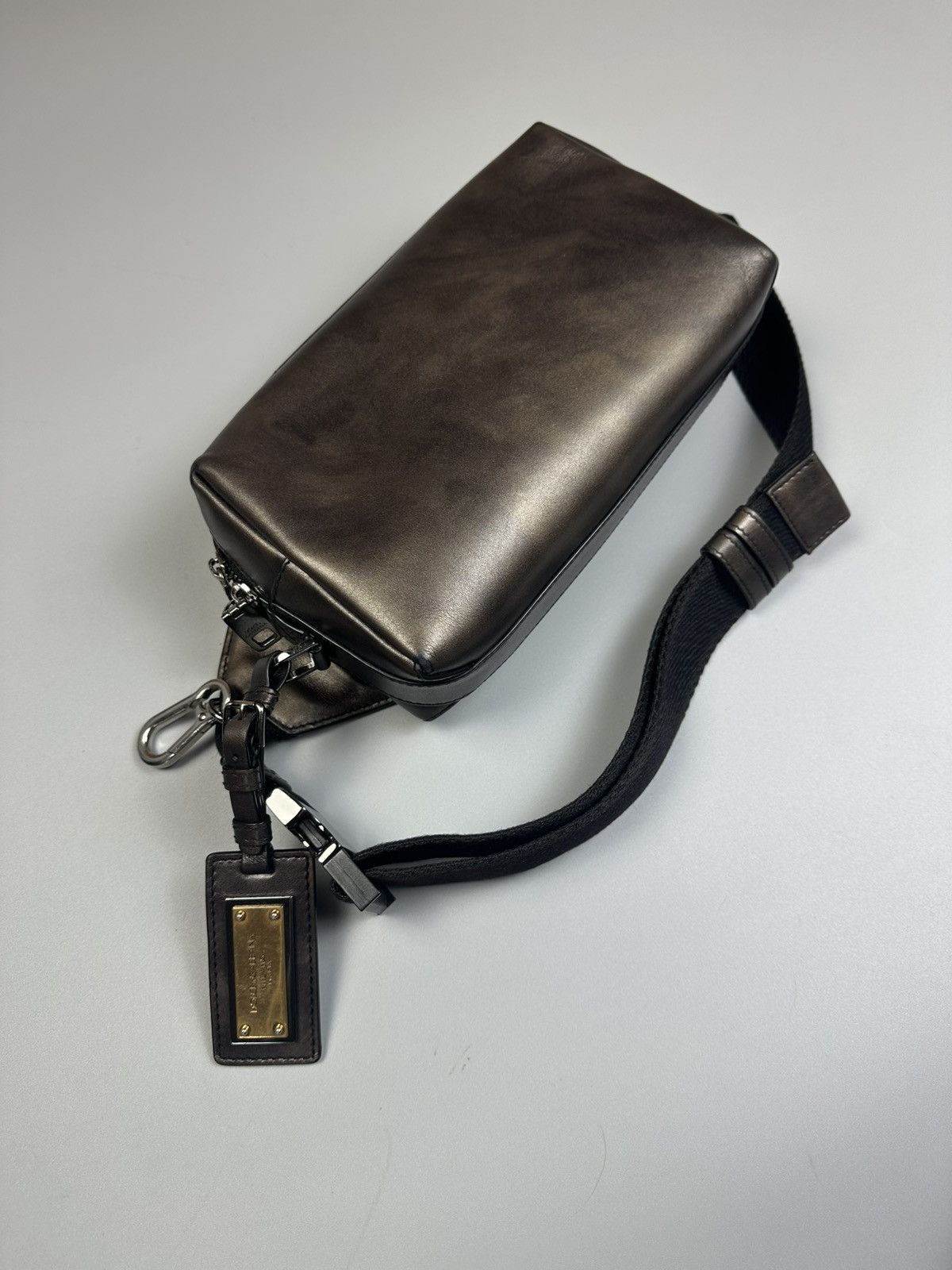 Dolce & Gabbana Dolce&Gabbana leather belt bag metal logo buckle Size ONE SIZE - 2 Thumbnail