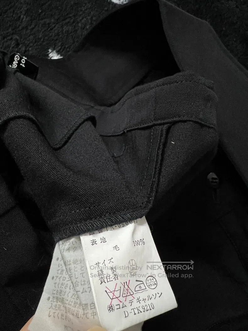 Comme des Garcons Comme des Garcons Pure Wool One Shoulder Strap Pleated Ski Size S / US 4 / IT 40 - 5 Thumbnail
