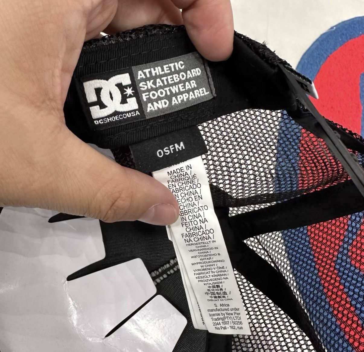 DC DC Mesh Trucker Cap J32 Size ONE SIZE - 4 Thumbnail