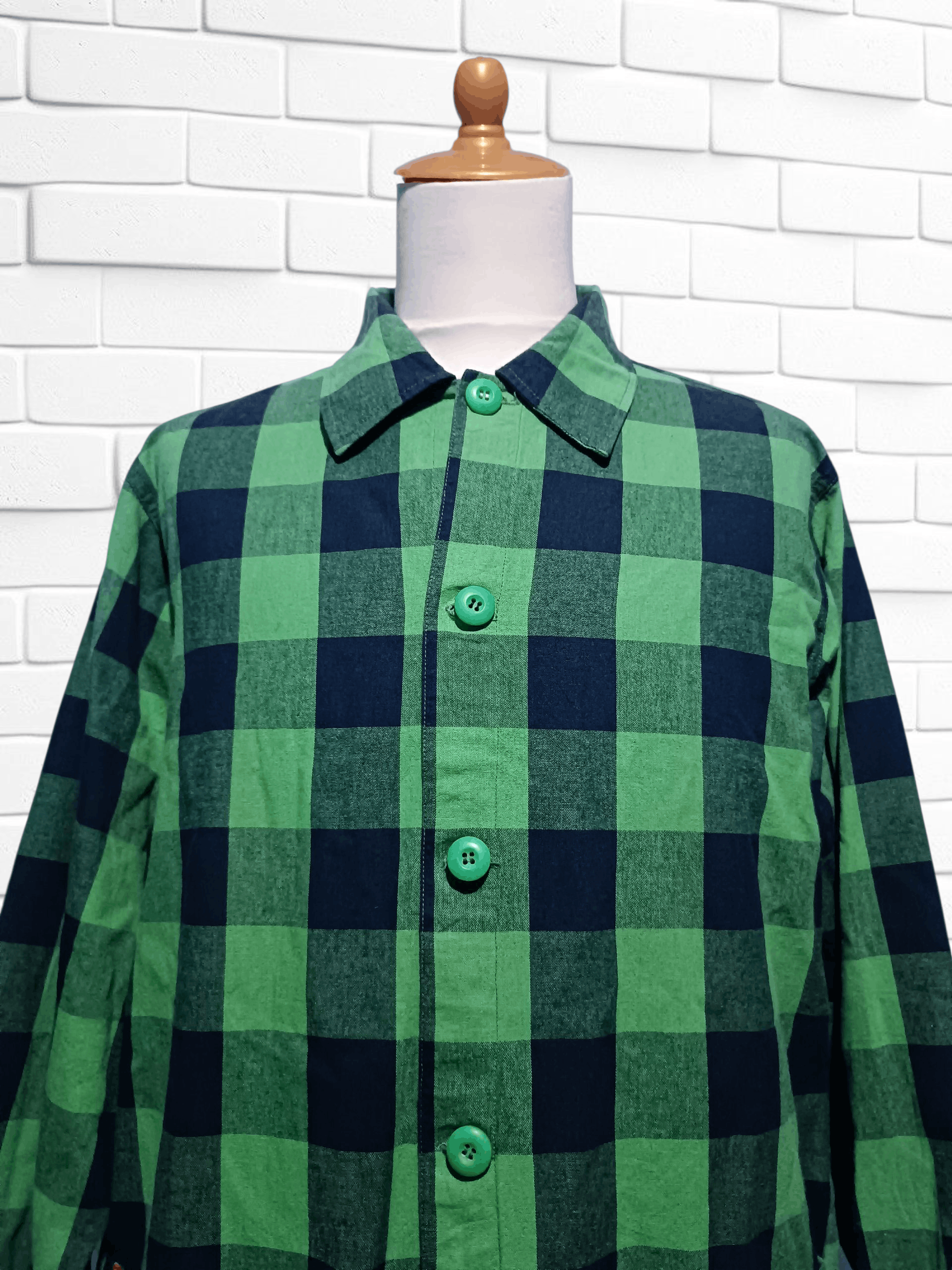 Japanese Brand Japanese Buffalo Check Shirt Size US L / EU 52-54 / 3 - 3 Thumbnail