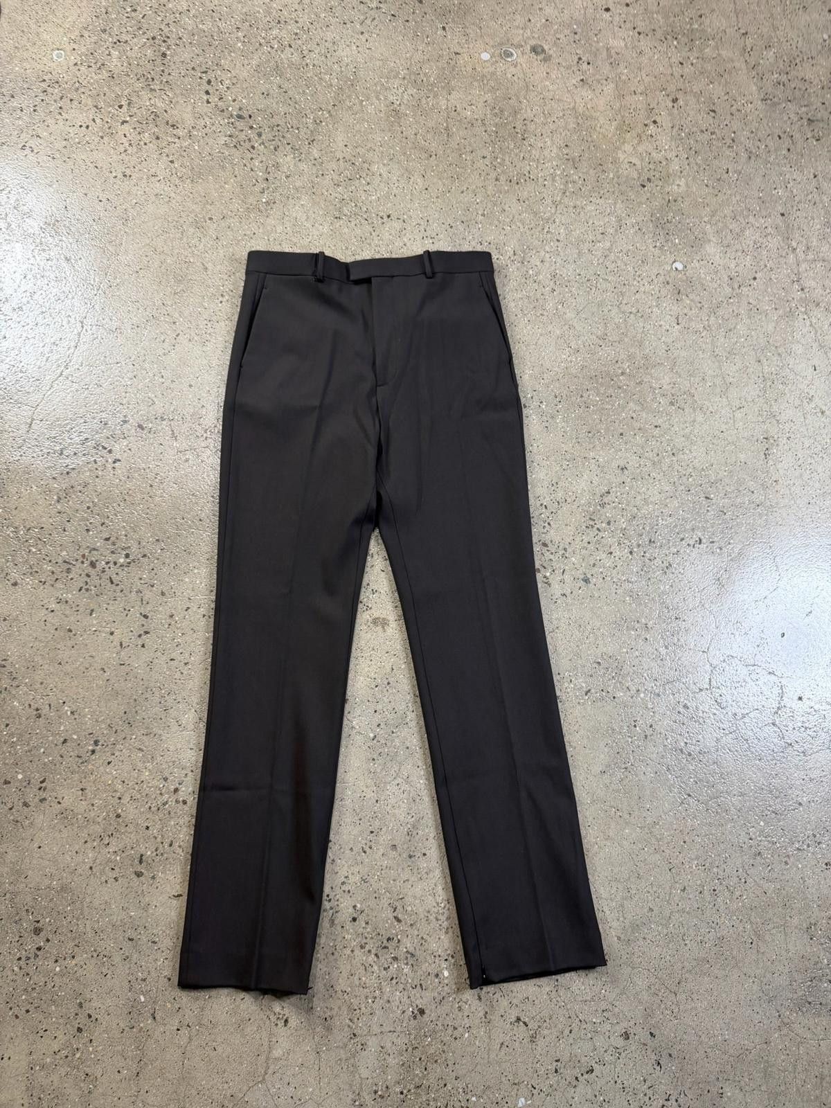 Bottega Veneta Bottega FW20 Wool Tailored Zip Pants Size US 36 / EU 52 - 1 Thumbnail