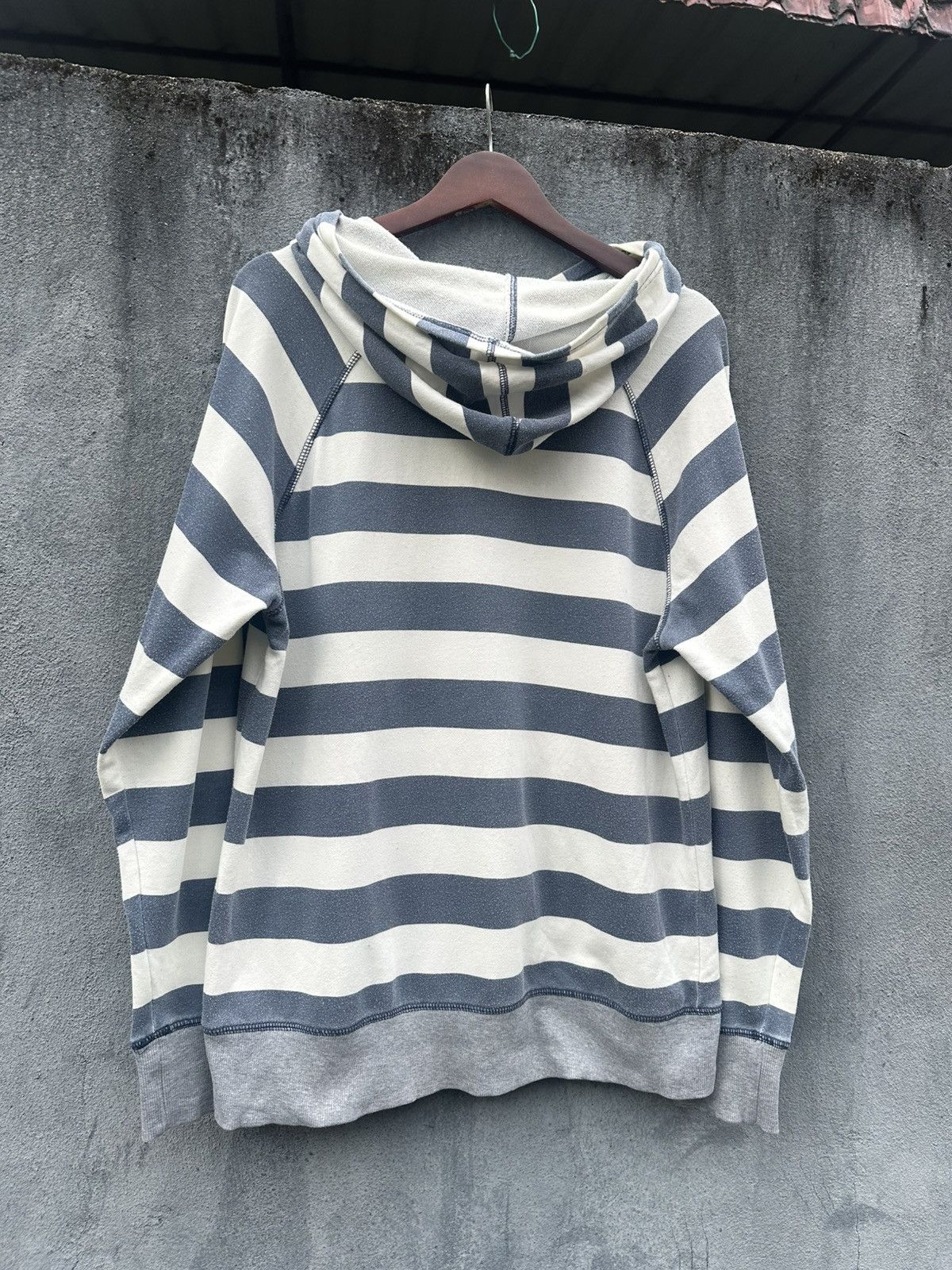 Quiksilver 👹Quicksilver Striped Baggy Hoodie Size US XL / EU 56 / 4 - 7 Thumbnail