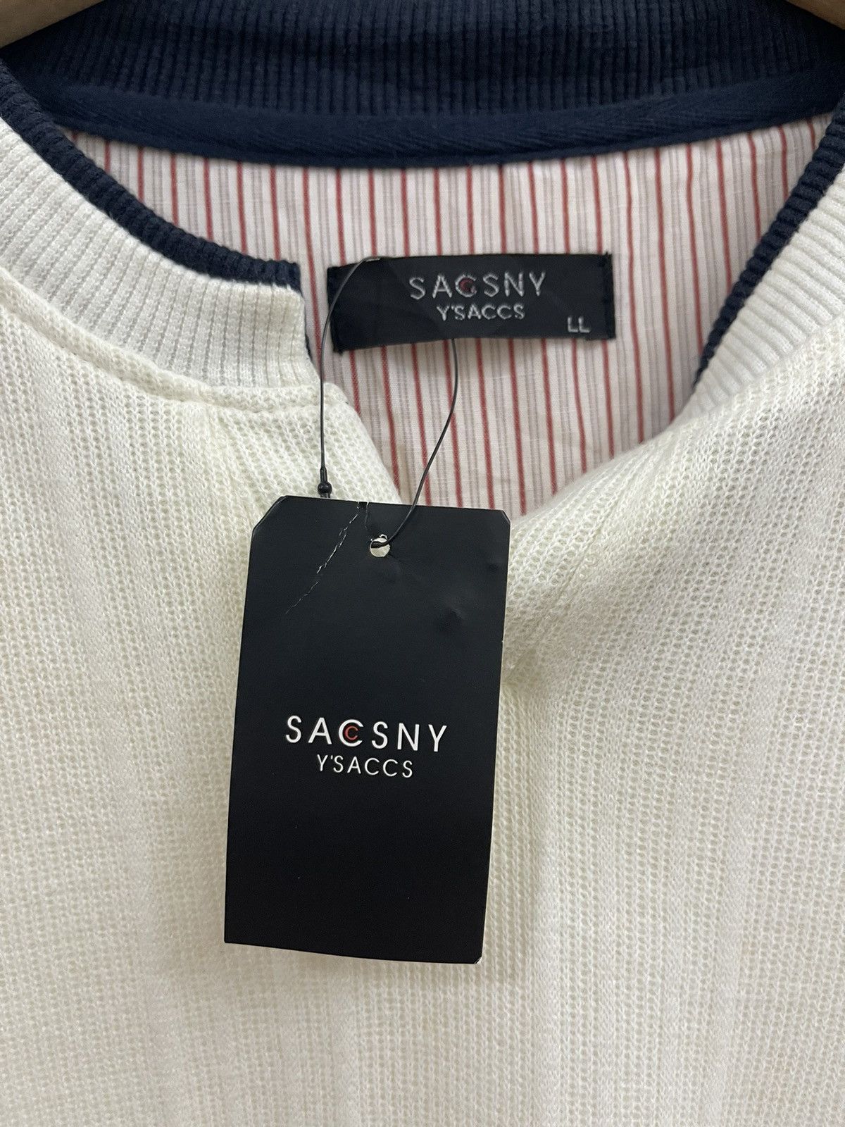 Yohji Yamamoto Yohji Yamamoto Sacsny Y’saccs Sweatshirt Size US L / EU 52-54 / 3 - 4 Thumbnail