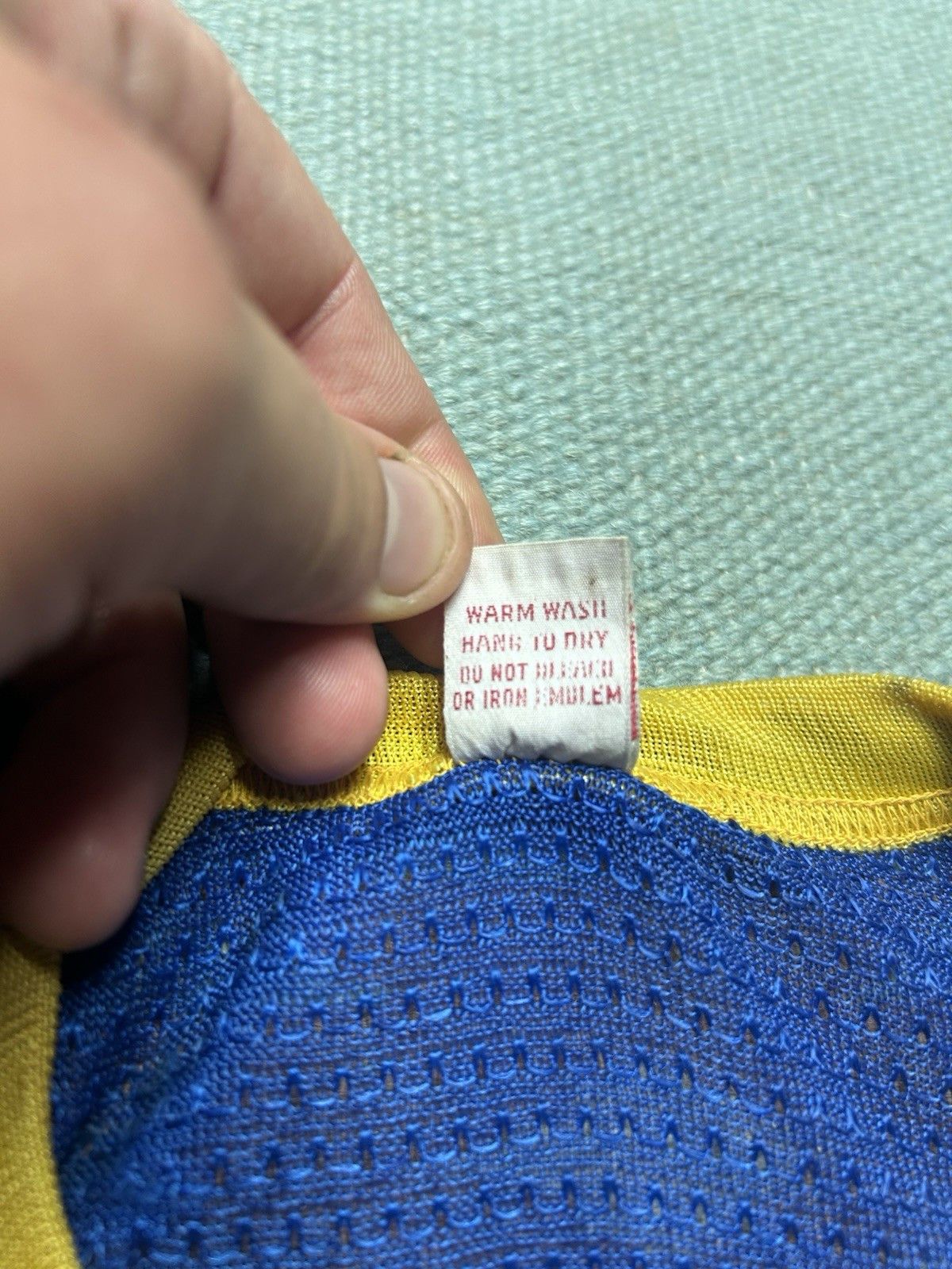 Vintage 70s mesh jersey t shirt Michigan Ontario trial slow spokes M Size US M / EU 48-50 / 2 - 5 Thumbnail