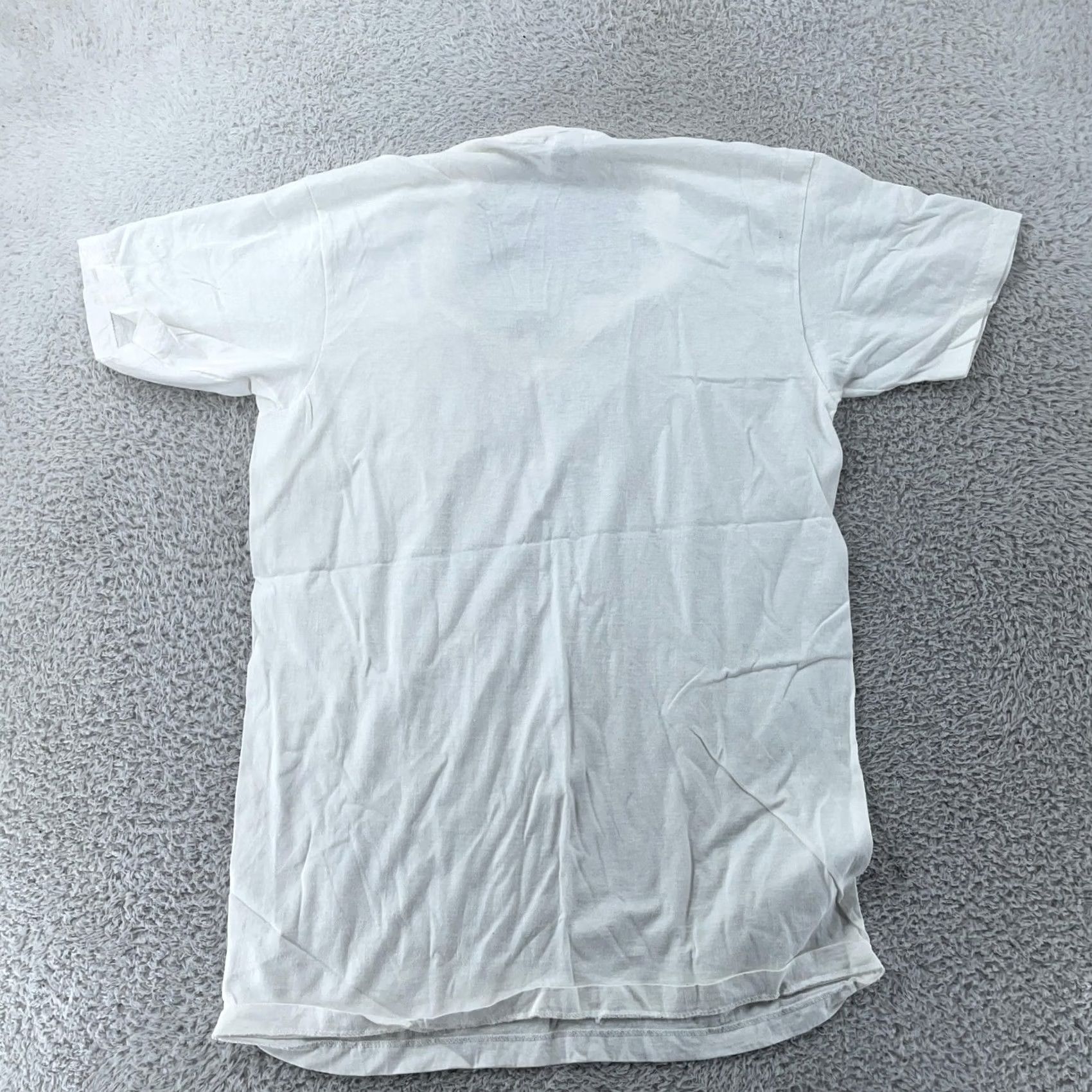 Hanes VINTAGE Hanes White 100% Cotton Tee Shirt Small Men Shirt XS? Size US S / EU 44-46 / 1 - 4 Thumbnail