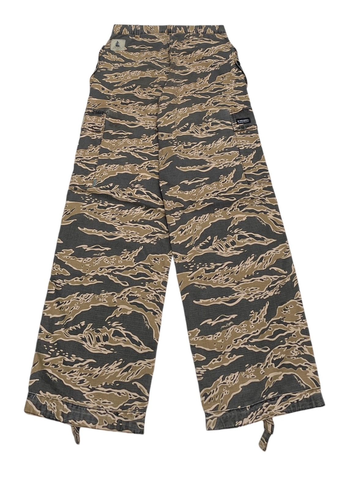 Wtaps Very Rare Vintage Brand Wtaps Tiger Stripe Baggy Cargo 1990s Size US 31 - 2 Thumbnail