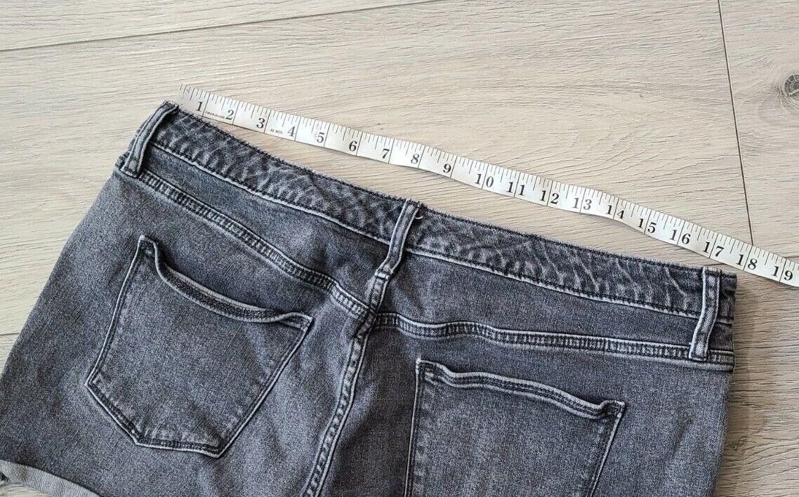 Designer Universal Thread Jean Shorts 12 High Rise Shortie New 33 Size 34" / US 12 / IT 48 - 7 Thumbnail