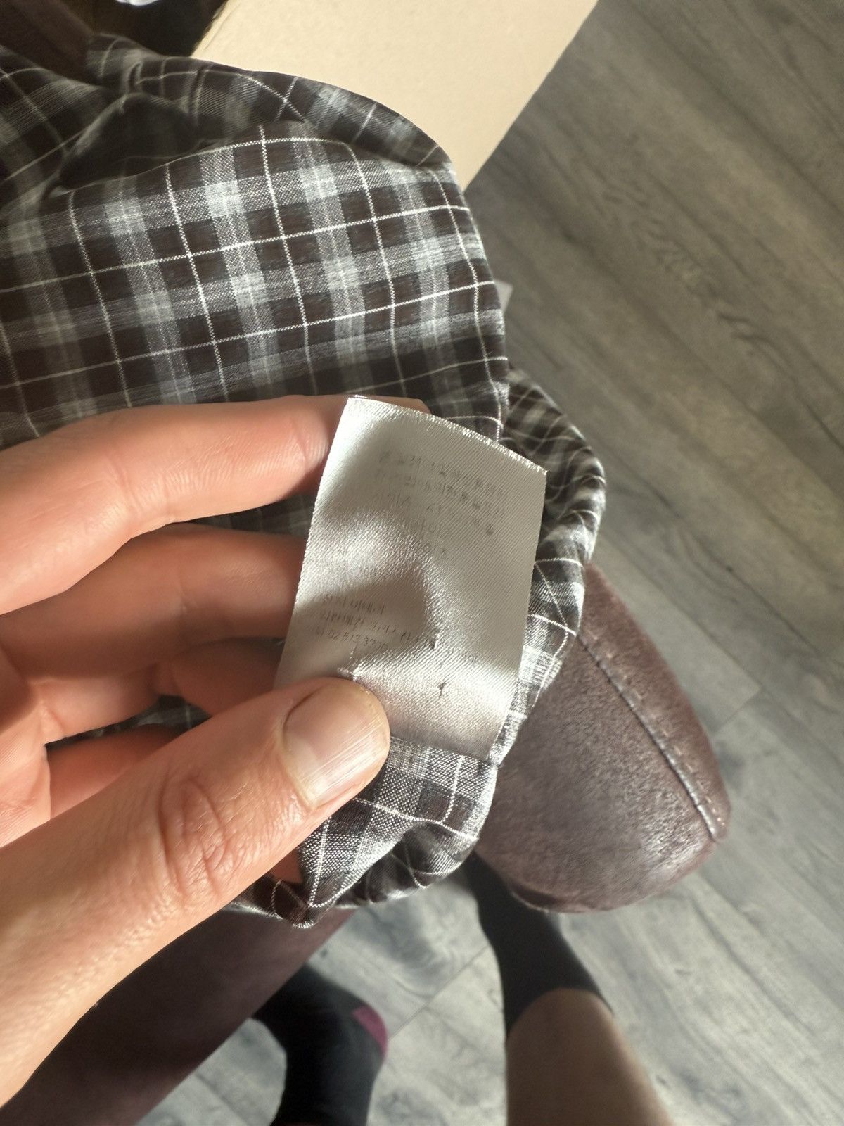 Dior Dior Grey Checkered Cotton Shirt with Chest Pockets Size US L / EU 52-54 / 3 - 17 Thumbnail