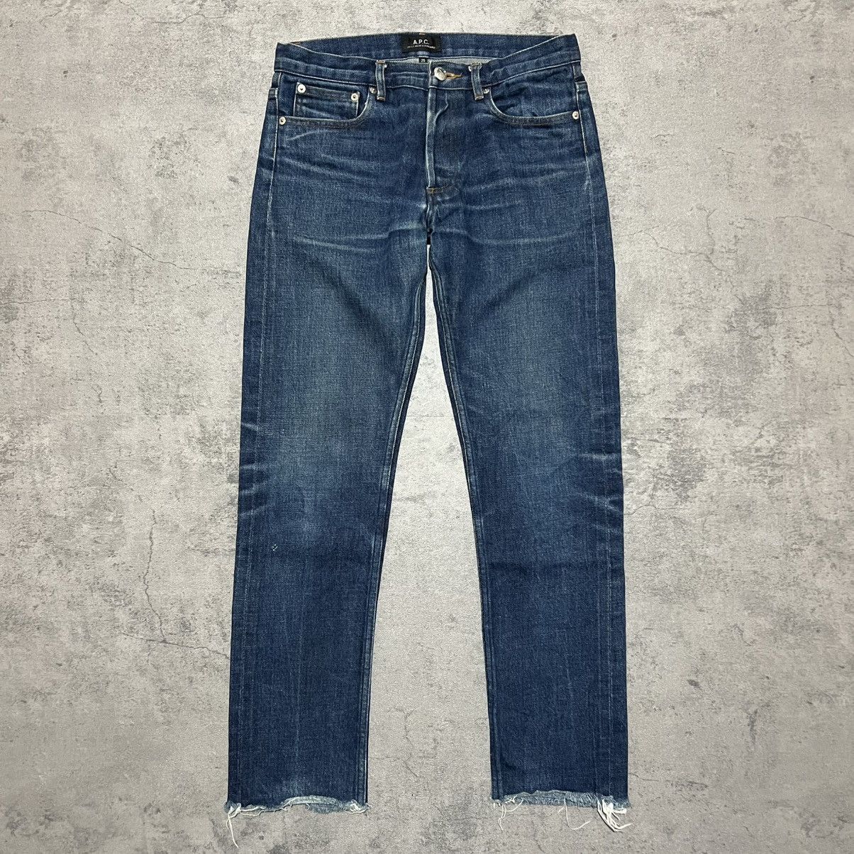 A.P.C. A.P.C. Petit New Standard 'Butler' Japanese Selvedge Denim Size US 30 / EU 46 - 2 Thumbnail