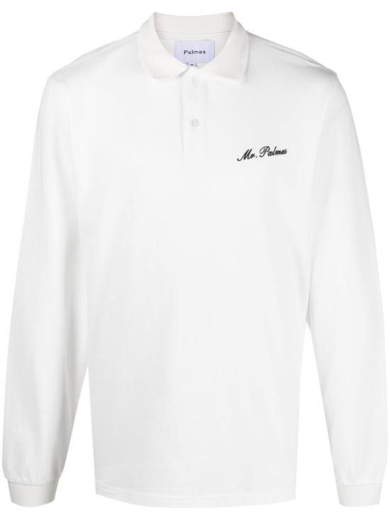 Palmes PALMES Men Polo Shirts MISTERLS OFFWHITE White Size US XL / EU 56 / 4 - 1 Thumbnail