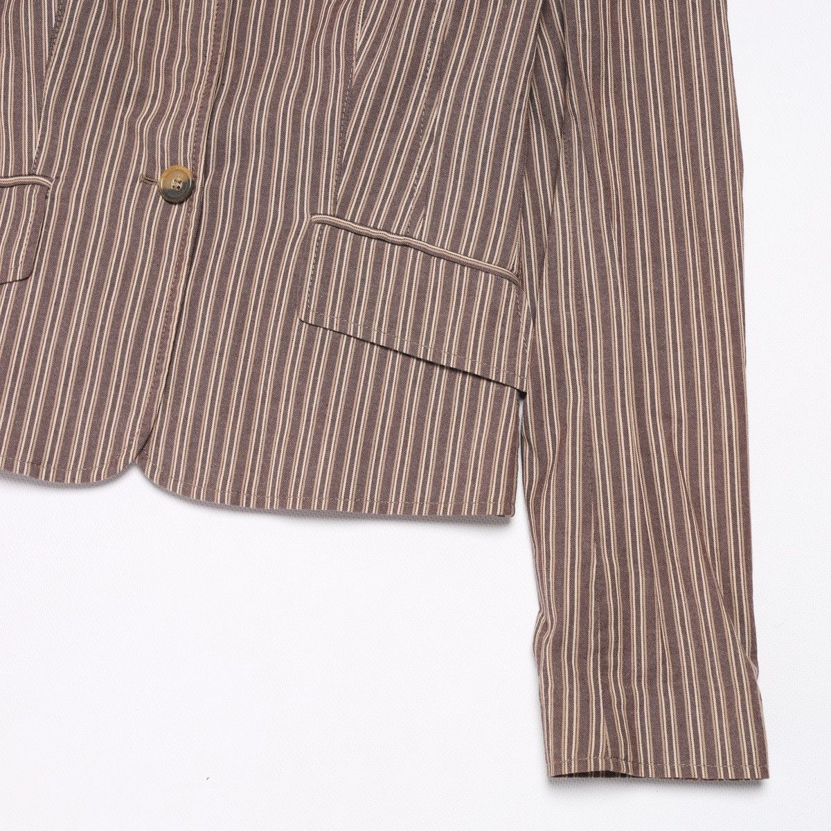 Dolce & Gabbana Vintage Dolce Gabbana Blazer Striped floral printed Size M / US 6-8 / IT 42-44 - 2 Thumbnail