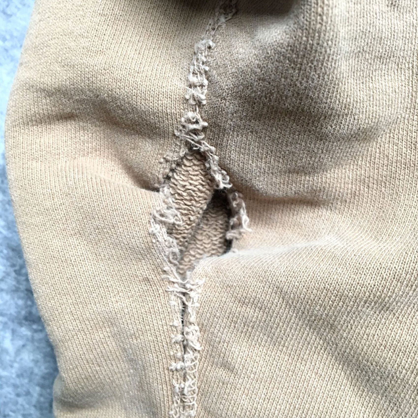 3sixteen 3sixteen Heavyweight Terry Hoodie Mens XL Brown Premium Essential Distressed Size US XL / EU 56 / 4 - 6 Thumbnail