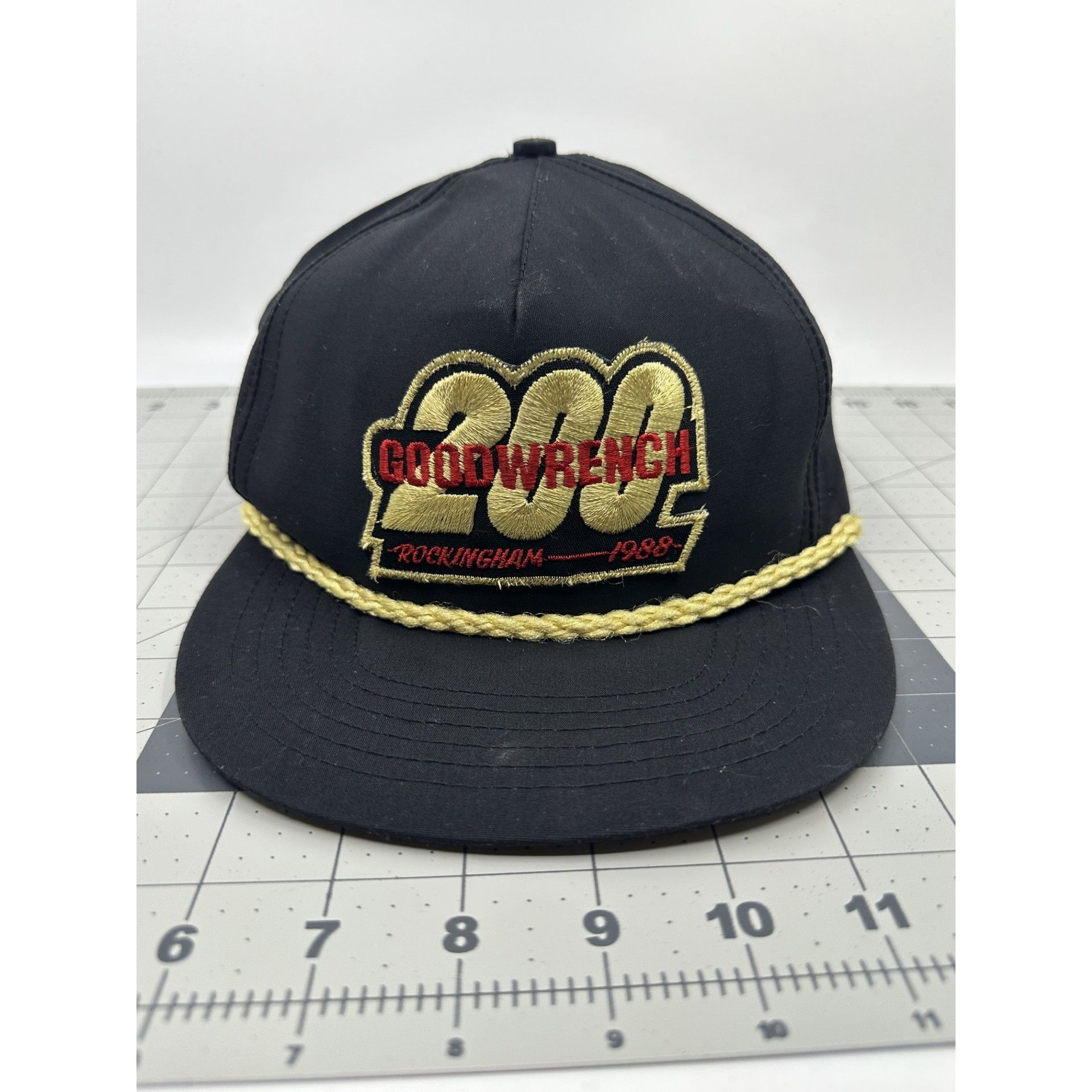 Other Goodwrench 200 Rockingham 1988 Black Snapback Hat Embroidere Size ONE SIZE - 7 Thumbnail