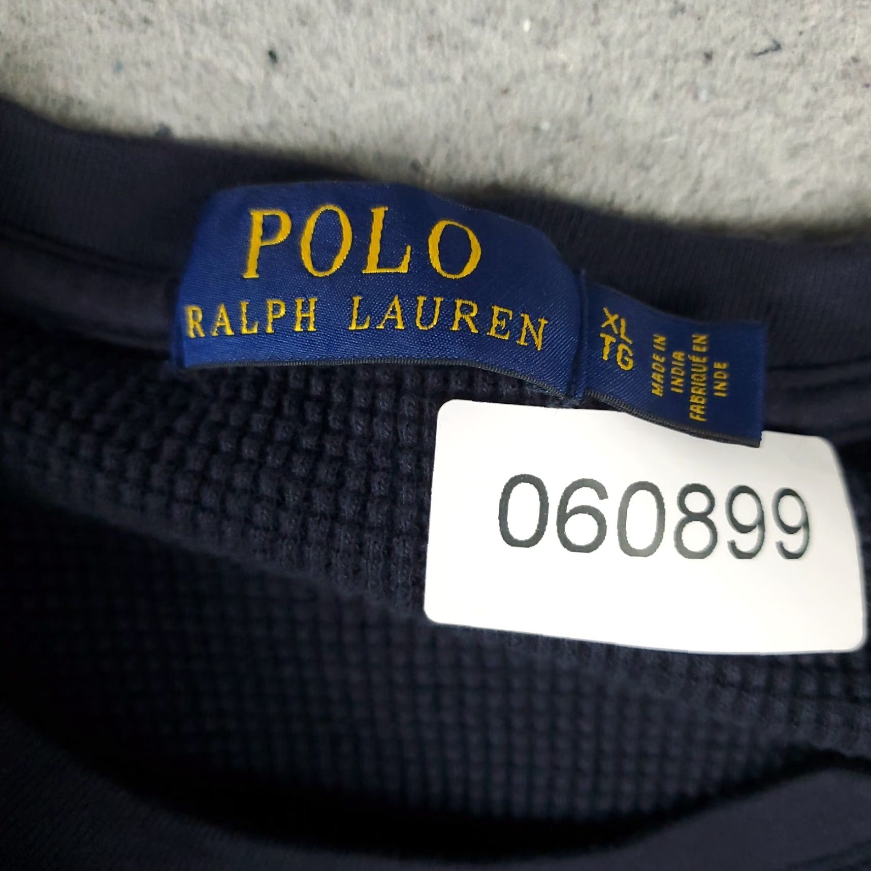 Ralph Lauren Ralph Lauren Thermal Long Sleeve T-Shirt Mens XL Blue Waffle Knit Crew Neck Sports Classic Size US XL / EU 56 / 4 - 8 Thumbnail