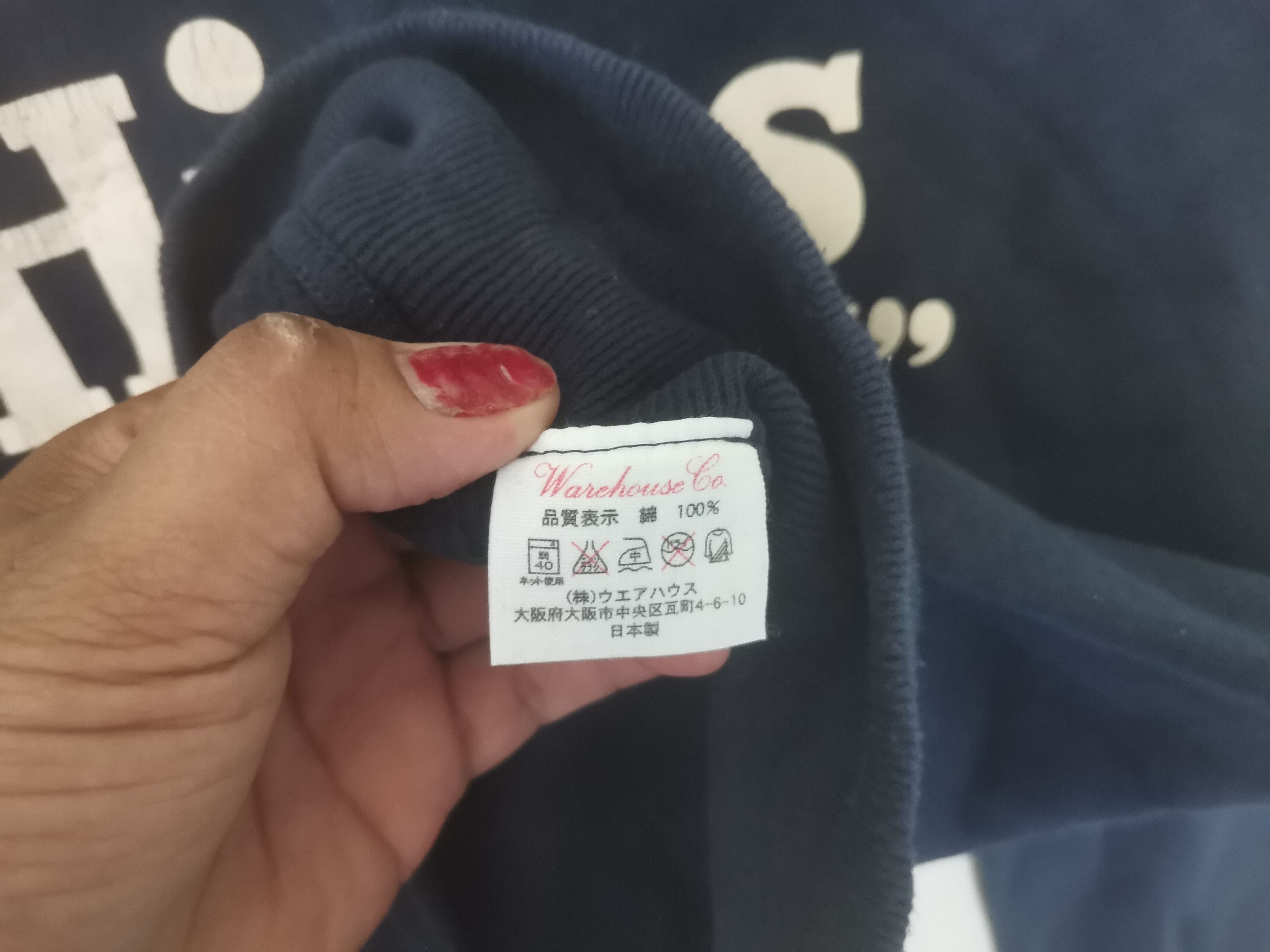 Japanese Brand Rare Warehouse sweatshirt nice design Size US M / EU 48-50 / 2 - 5 Thumbnail