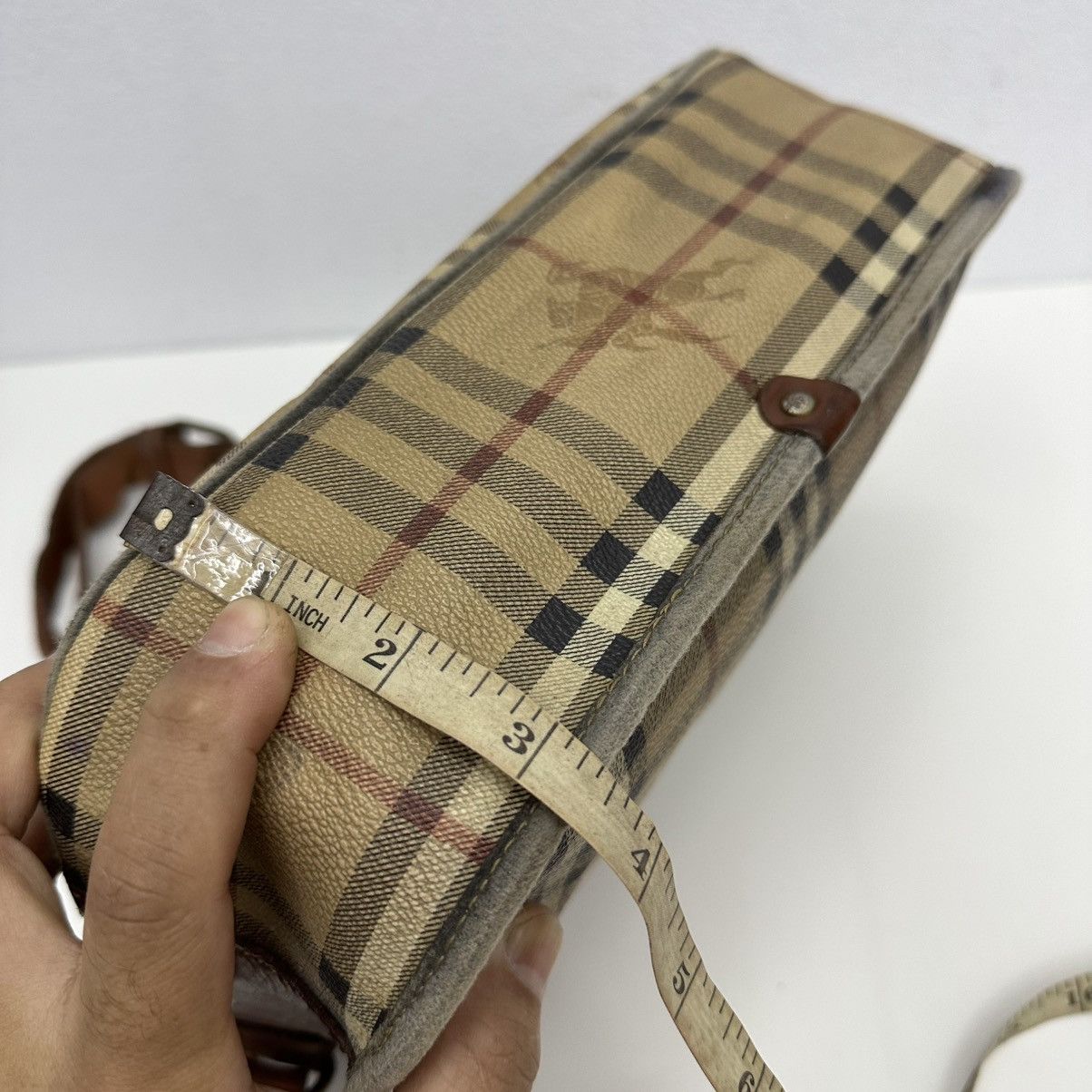 Burberry ‼️YES‼️ VINTAGE BURBERRYS NOVA CHECK SHOULDER CROSSBODY BAG Size ONE SIZE - 15 Thumbnail