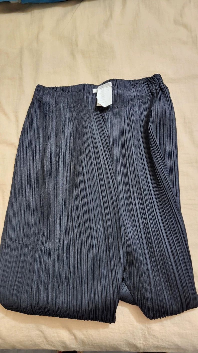 Issey Miyake issey miyake size:3 Black pleated pants 2505-Nextarrow Size 42" / US 20 - 3 Thumbnail