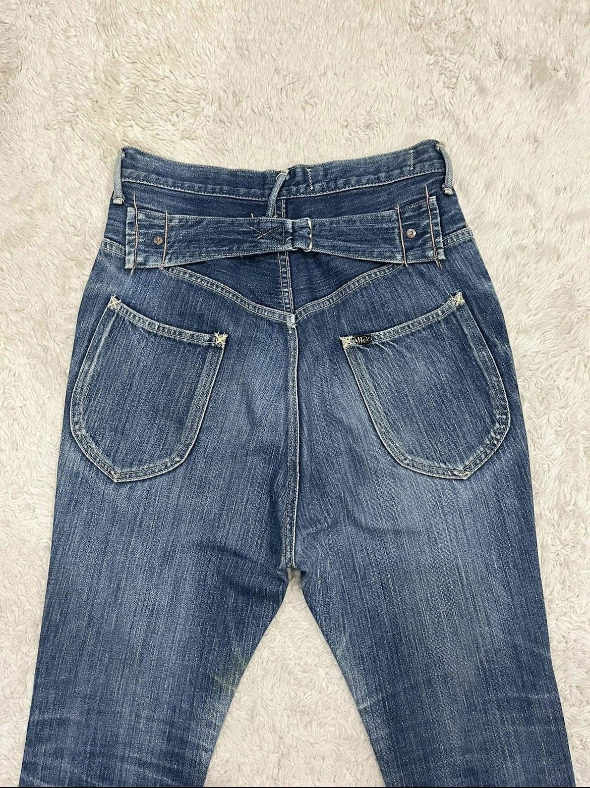 Kapital Kapital Kiro Hirata No 2 Post Apocalypse Buckle Back Pants Size US 28 / EU 44 - 4 Thumbnail