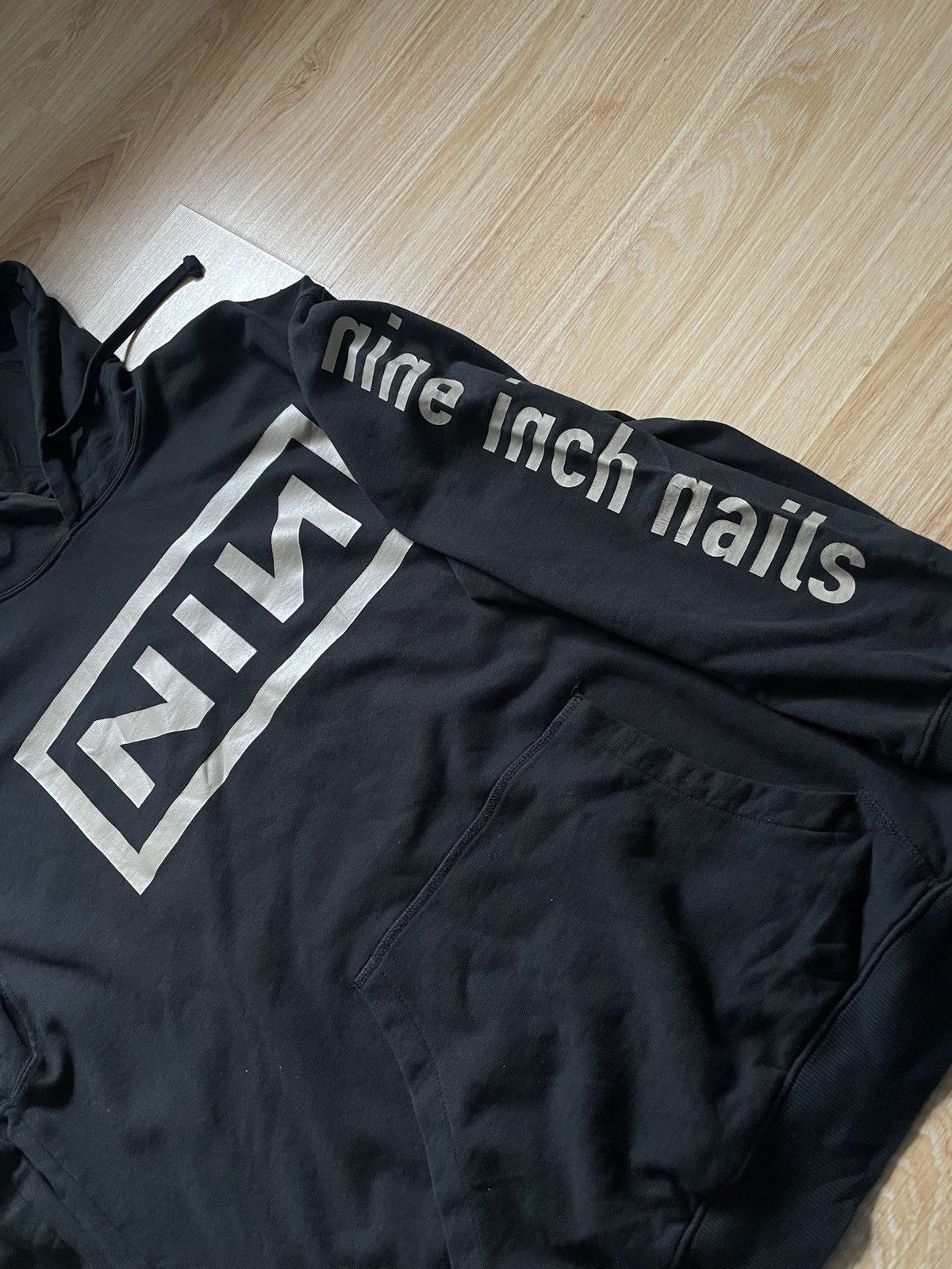 Other NineInchNails Hoodie Industrial Band Merch Oversized NIN Size US XXL / EU 58 / 5 - 8 Thumbnail