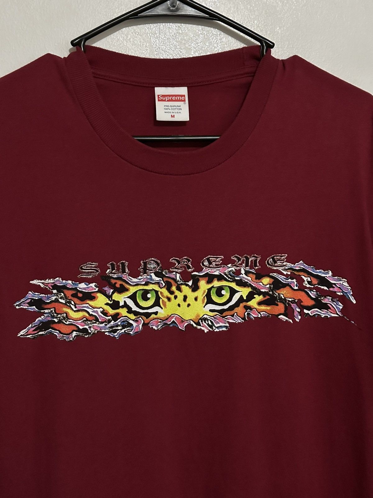 Supreme Supreme Eyes Tee Size US M / EU 48-50 / 2 - 2 Thumbnail