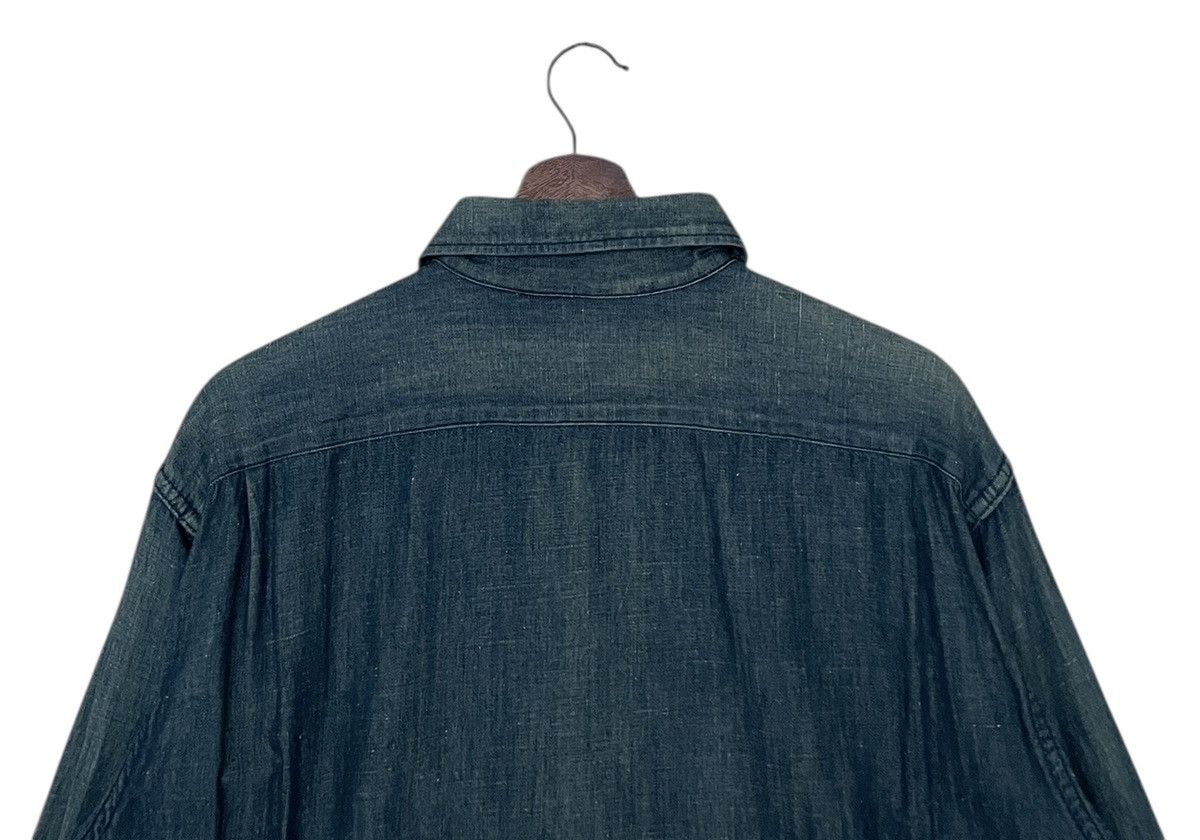 45rpm Vintage Japanese Brand 45rpm Denim Shirt 2000s Size US S / EU 44-46 / 1 - 8 Thumbnail