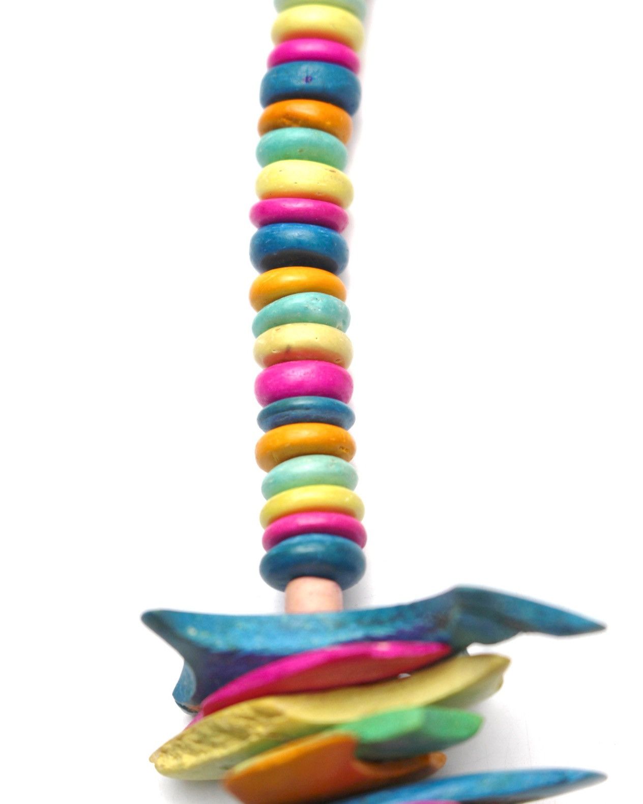 Hysteric Glamour 1980S BOHO WILD POP HAND-DYED WOOD SPIKE NECKLACE Size ONE SIZE - 5 Thumbnail