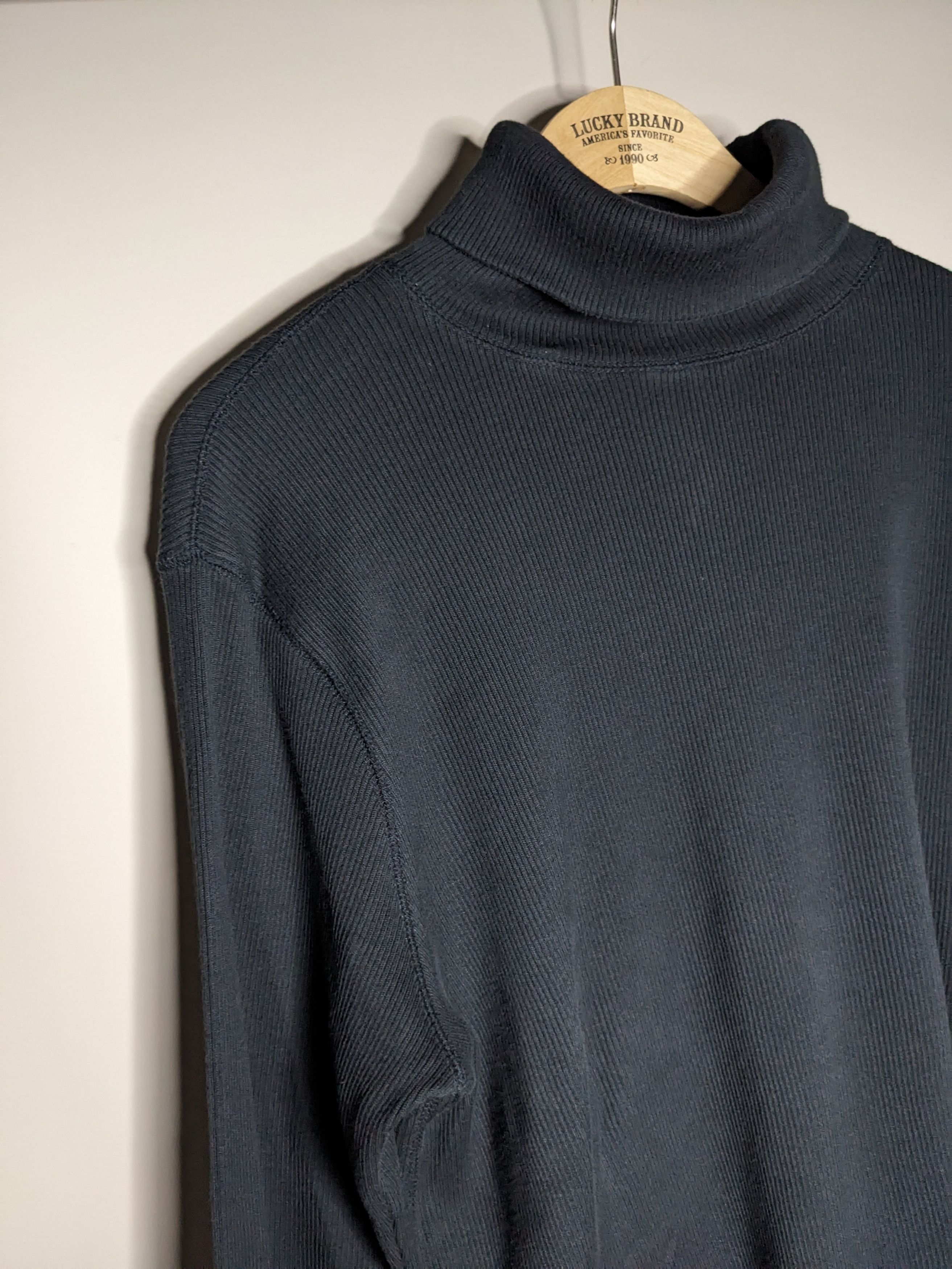 Polo Ralph Lauren VINTAGE Polo Ralph Lauren Turtleneck Sweater Mens Large Size US L / EU 52-54 / 3 - 2 Thumbnail