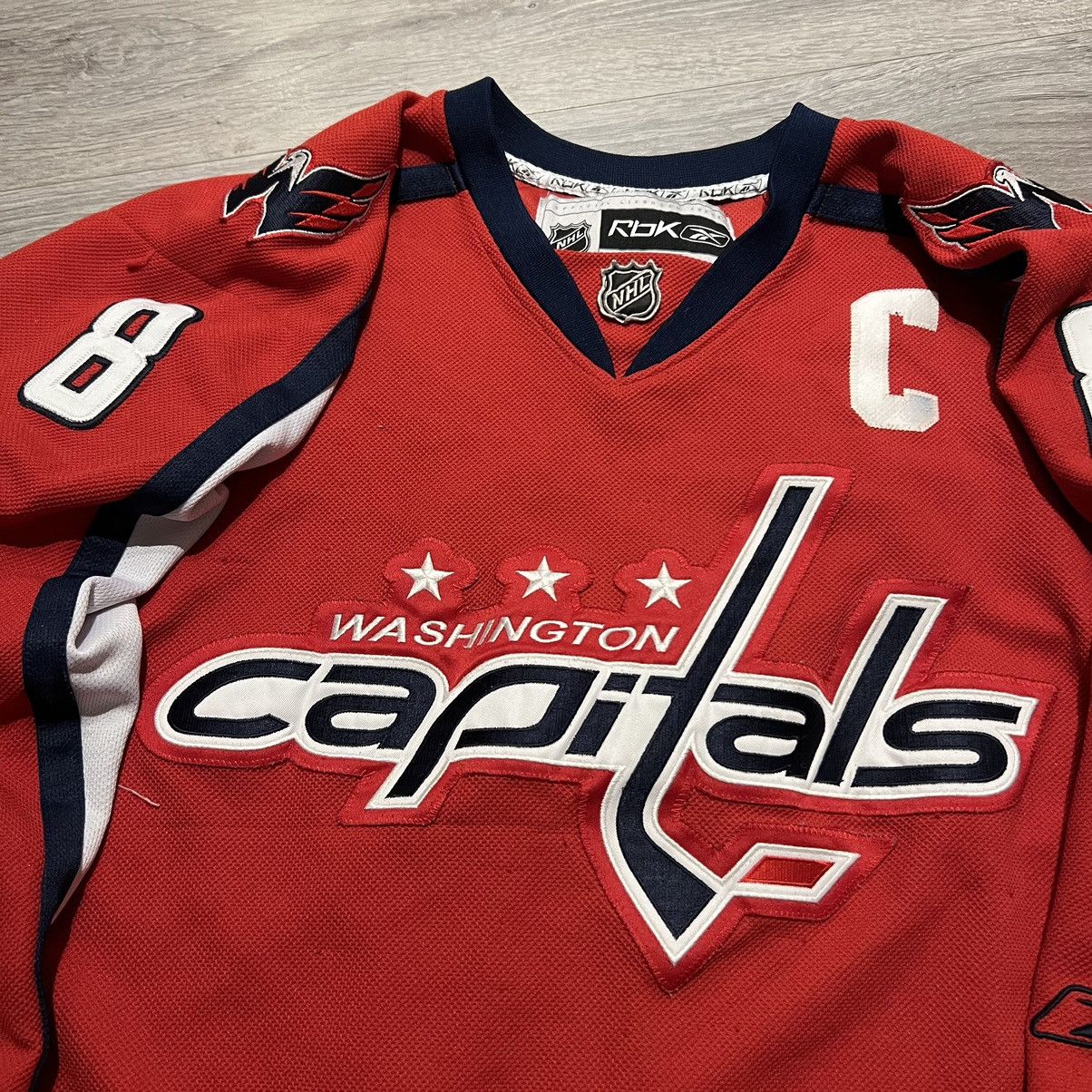 NHL Washington capitals hockey jersey Alex Ovechkin Size US M / EU 48-50 / 2 - 9 Thumbnail